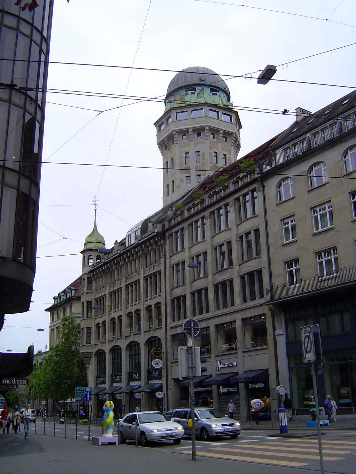 The Swiss may not be famously exotic, but Zurich is full of buildings from about 1900 that speak of bourgeois longings. Here the Urania obse