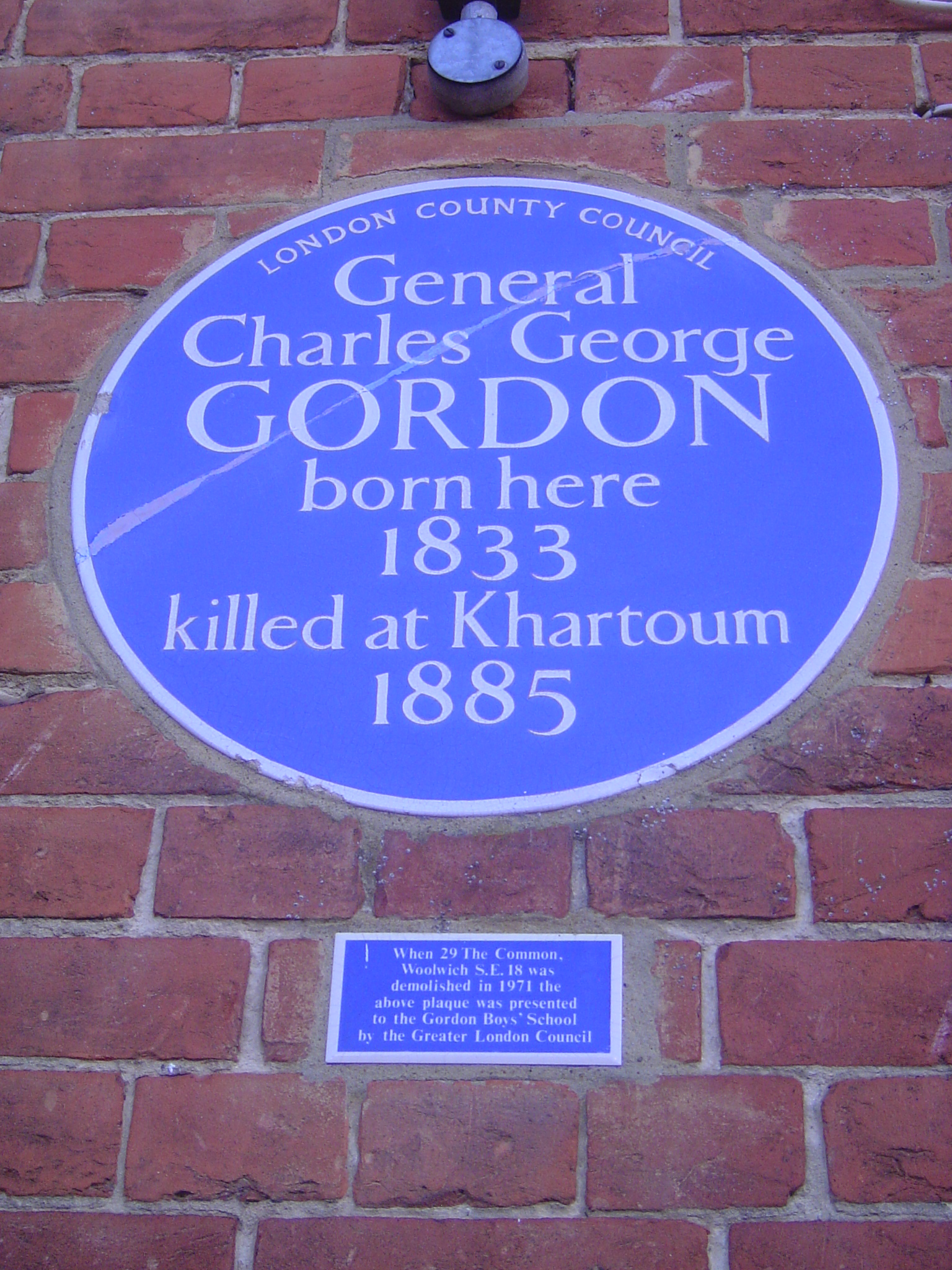 A nearby plaque gives it away. The statue, of Gordon on a camel, used to front the Nile in Khartoum. After independence, the Sudanese asked
