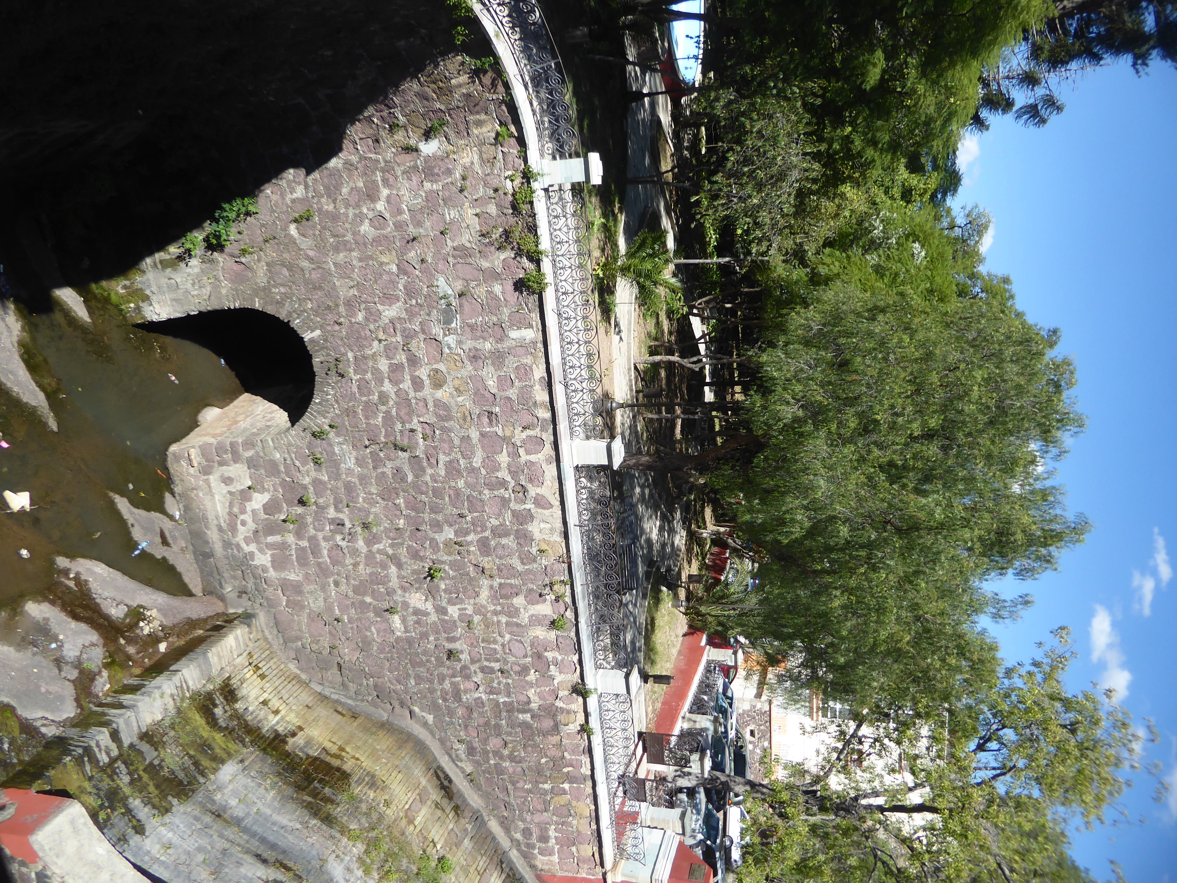 A park is just downstream.