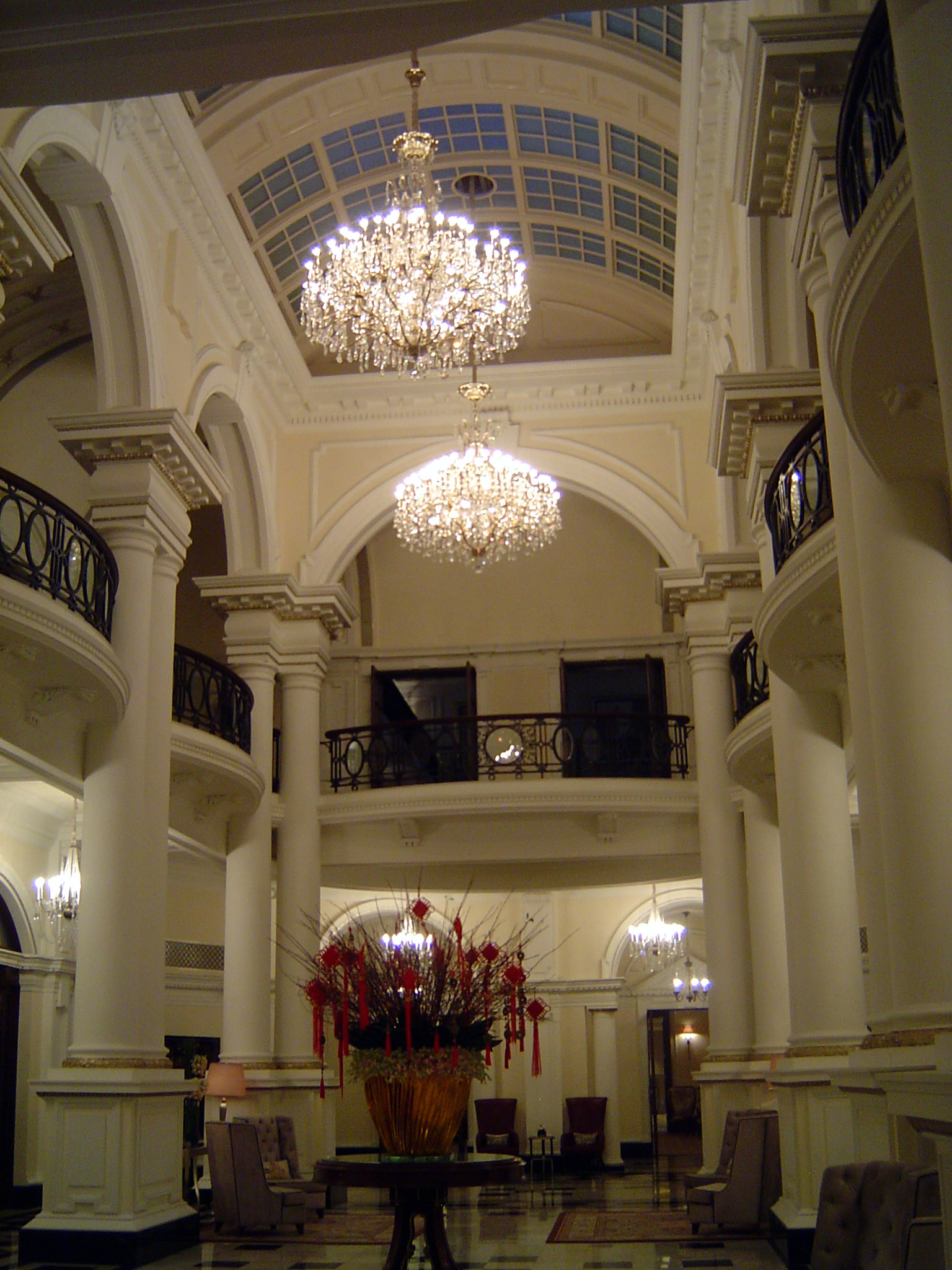 Not Mao's China; we start with the refurbished Shanghai Club.