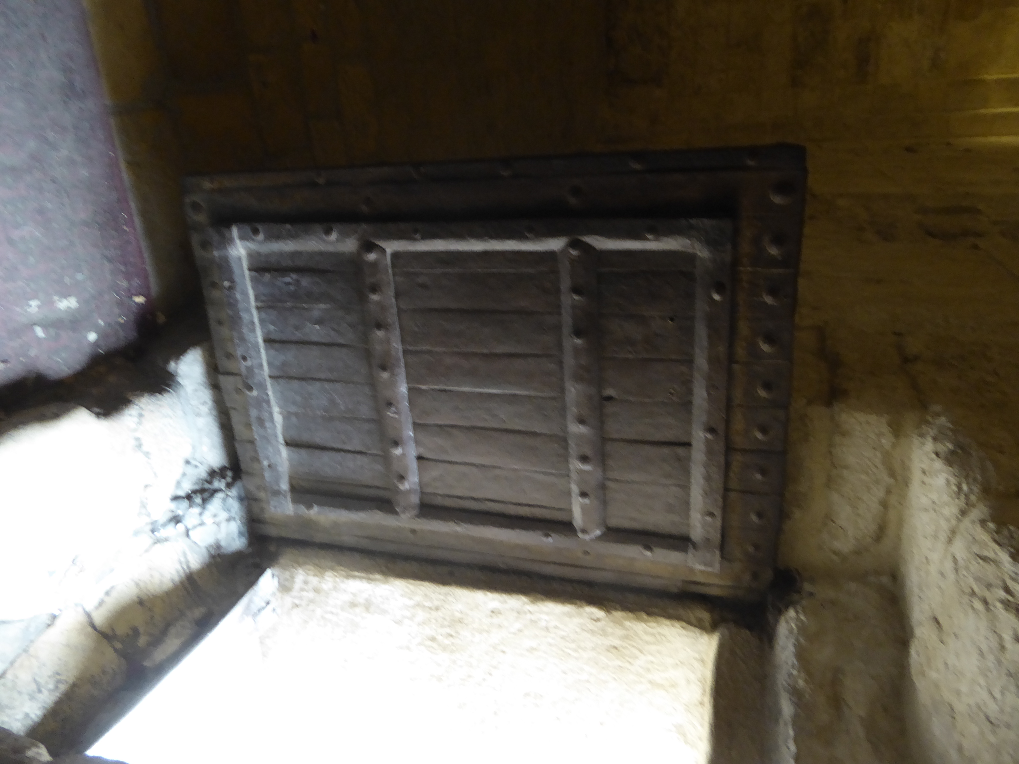 The door is said to impose humility on everyone who enters, but more likely it was built to keep Bedouin out.