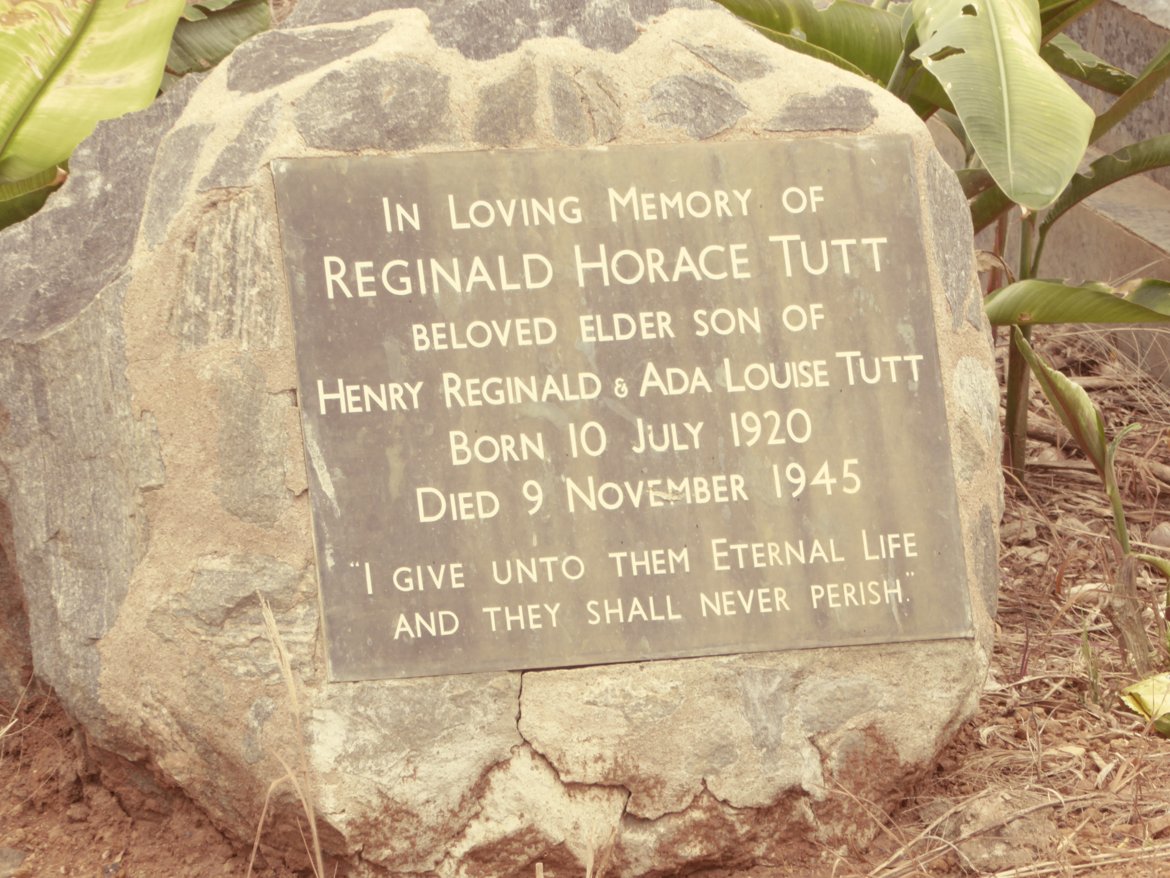 Another one. Henry Reginald Tutt was headmaster of the Hadleigh School, Essex, from 1917 until the late 1940s.