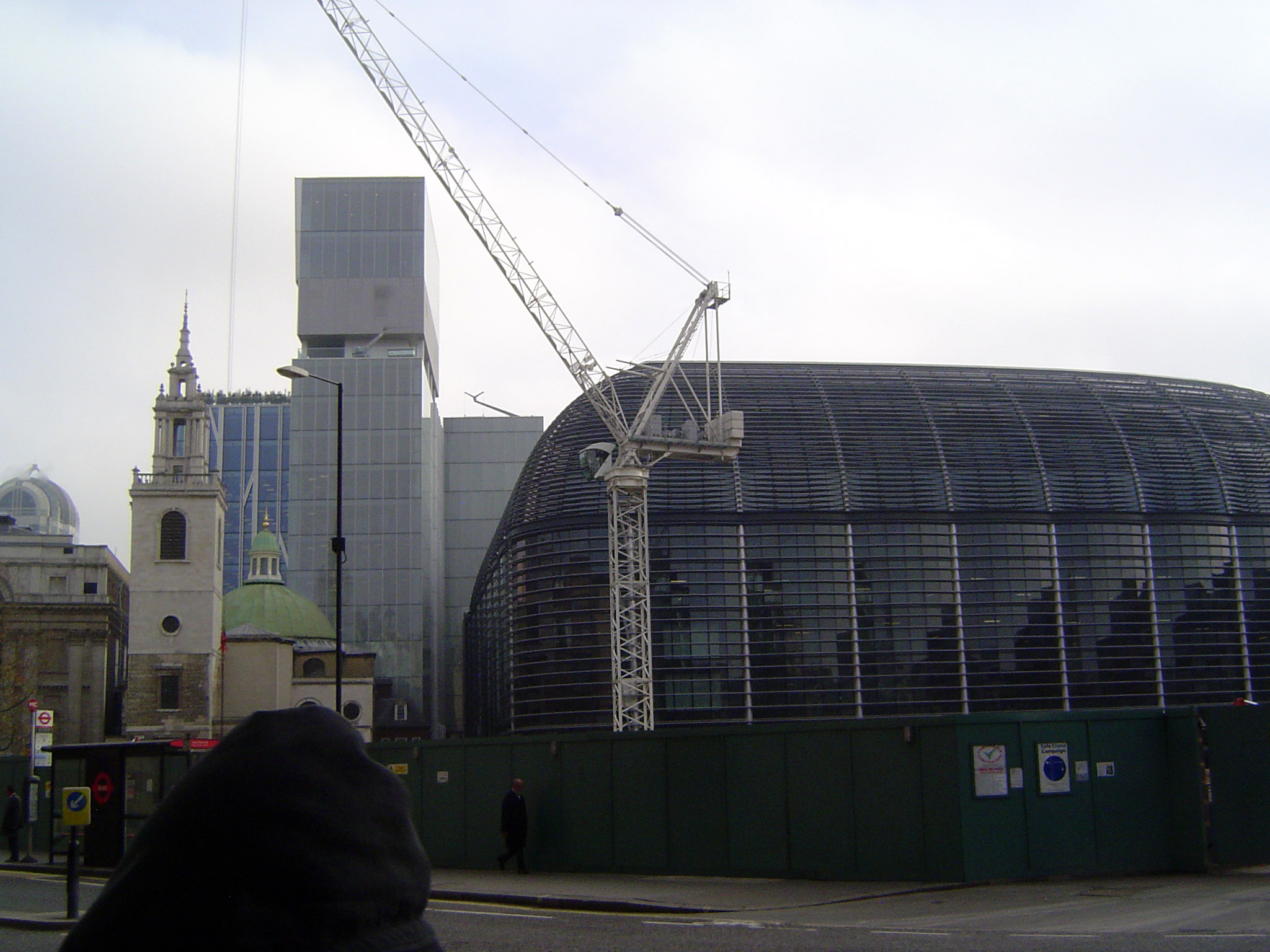 More glass, in this case the Wallbrook Building, empty for at least two years after its completion in 2010.