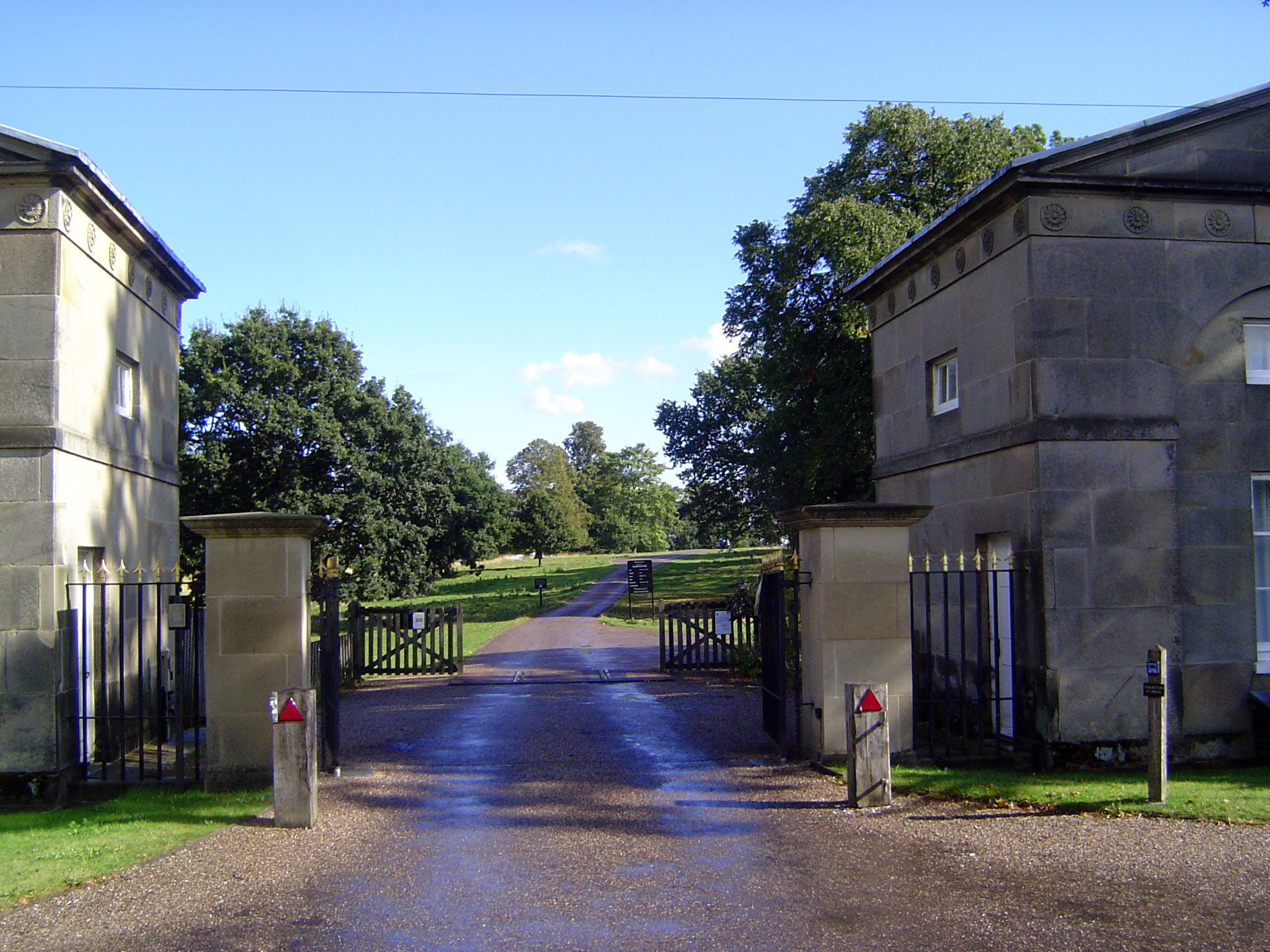 The tradesmen's entrance must suffice.