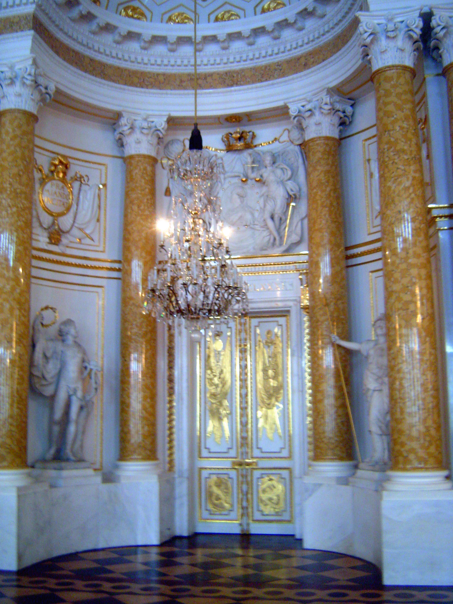 Entrance to the more opulent Great Assembly Hall or Ballroom.
