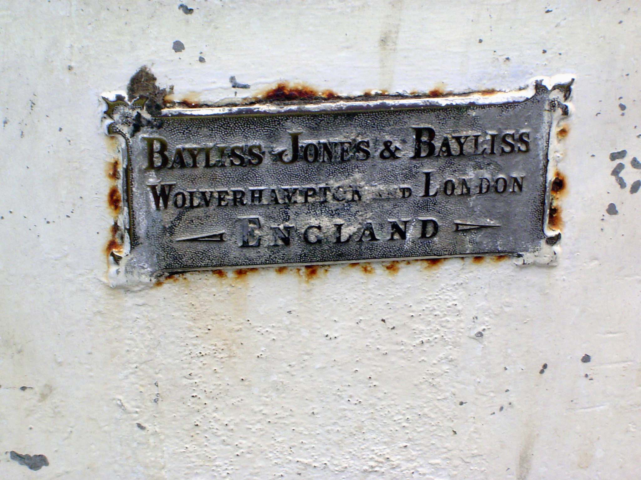 They're for the ironwork of the gate.