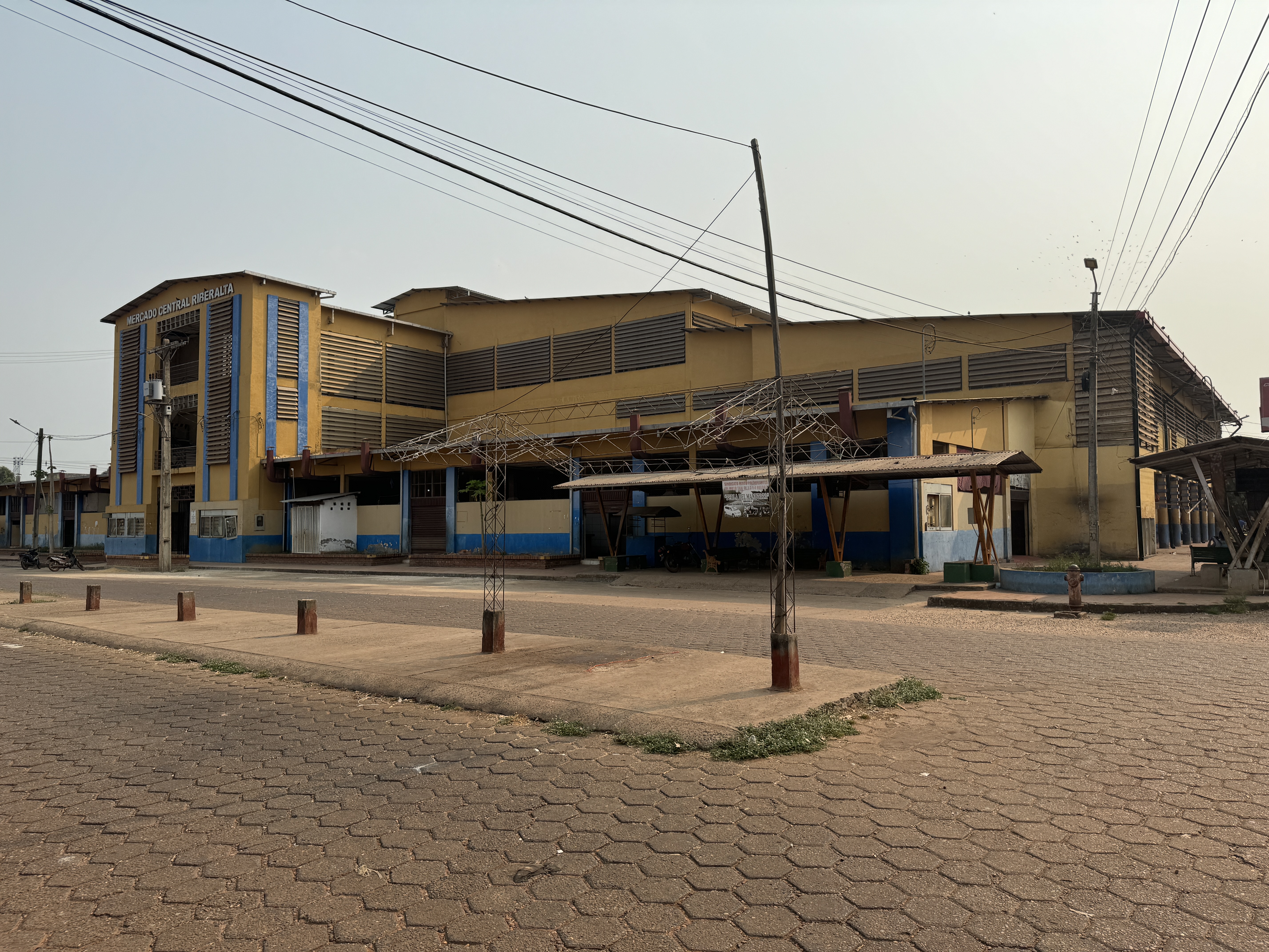 You can spend some of it at the town's market.
