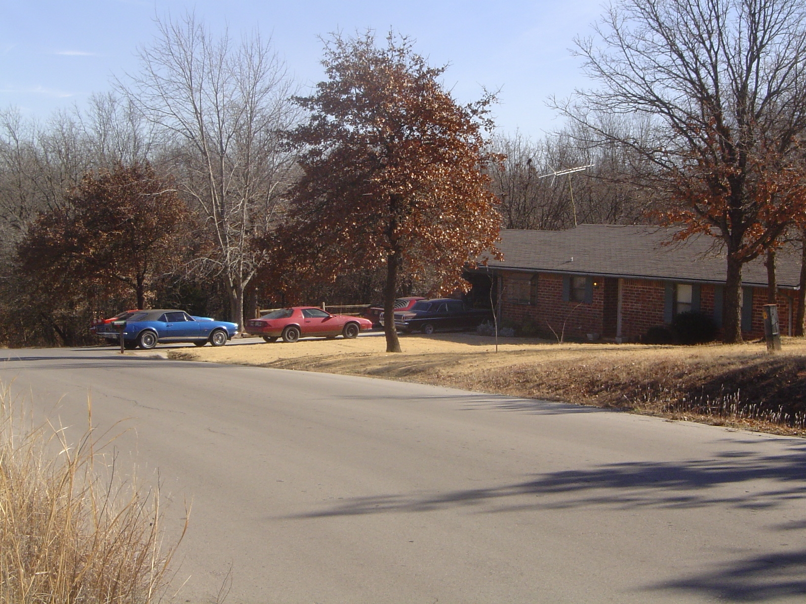 Some of the lots—not all—belong to subdivisions with internal roads now maintained by the city. The people in these subdivisions don't want