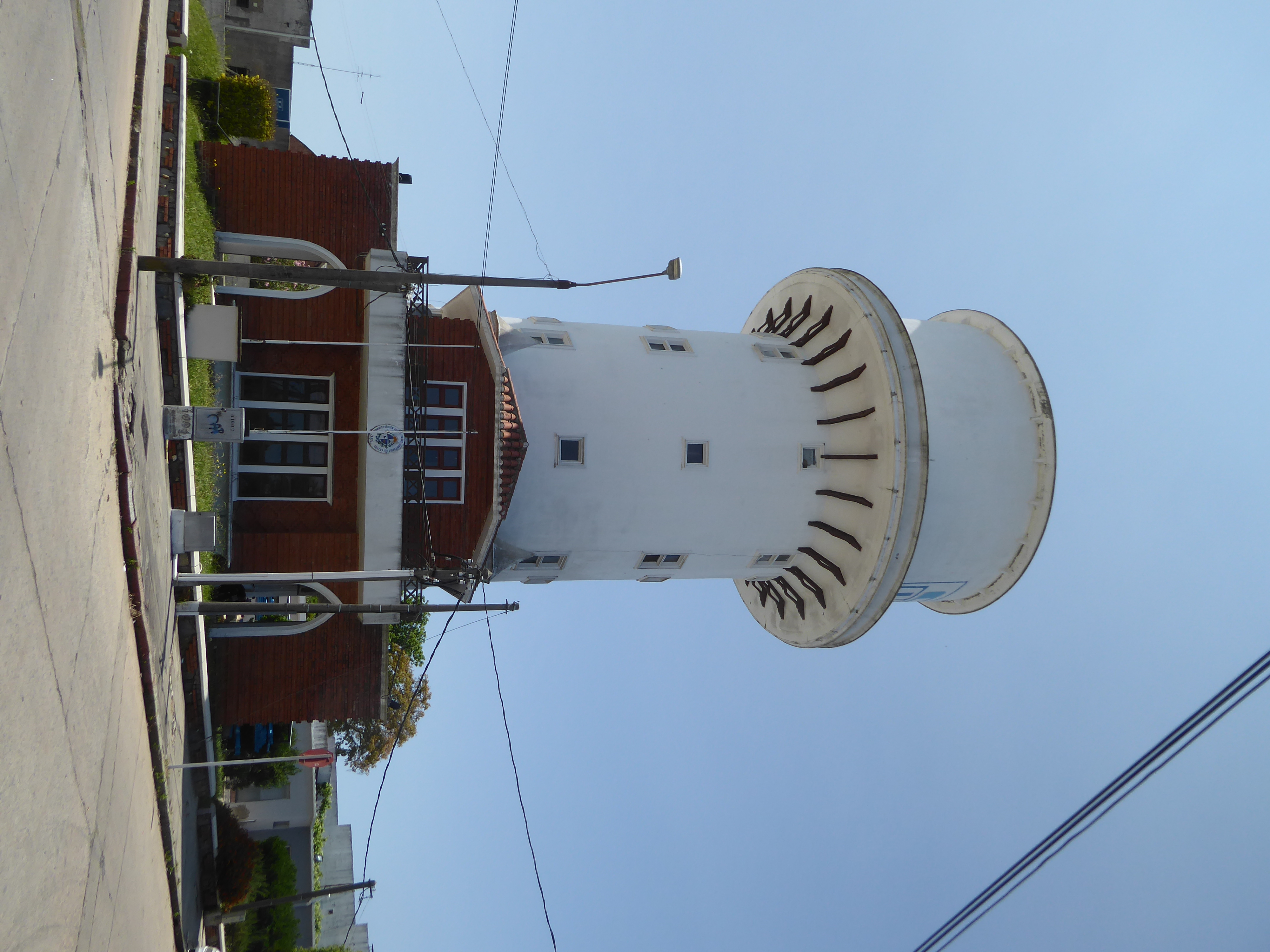 As does the town's water tower.