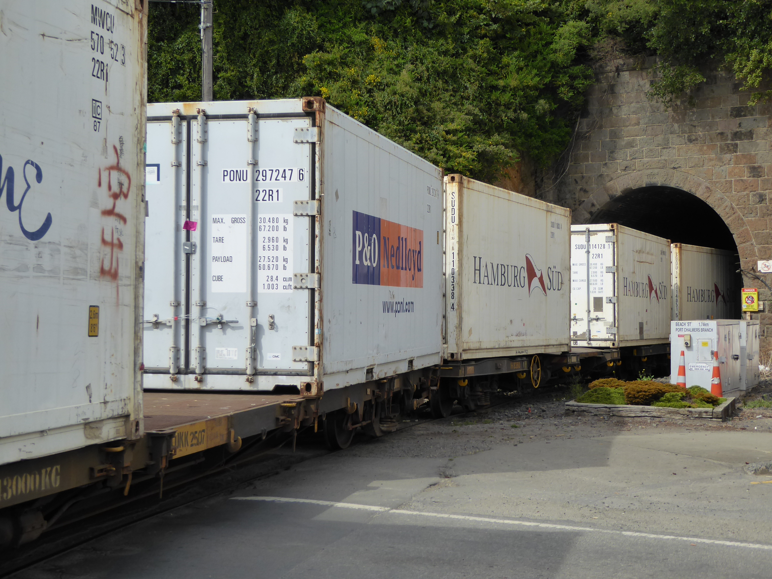 The trains arrive by tunnel—and have done since 1873.