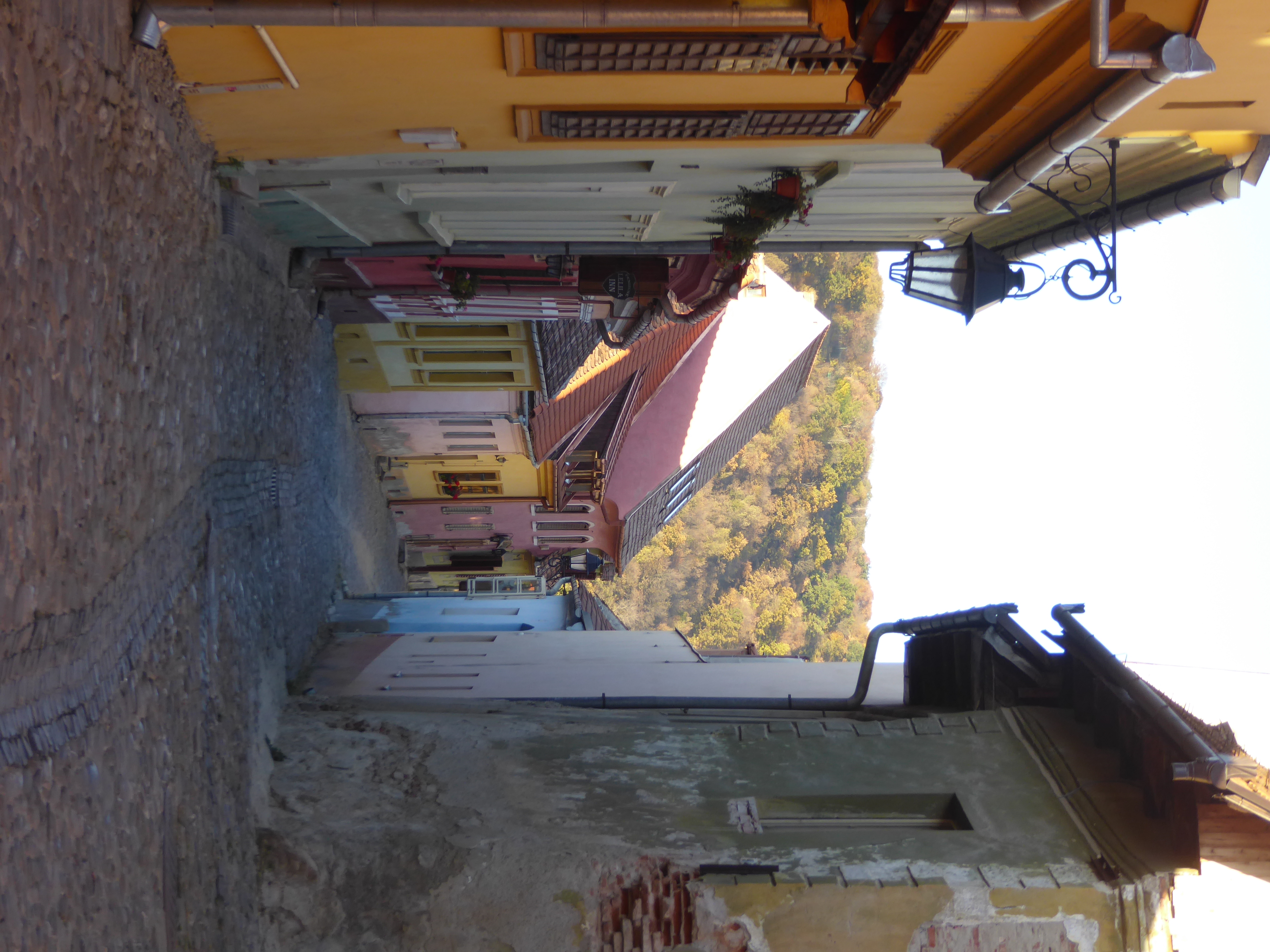 The Strada Scolii, or Student Street, wends up to the hilltop school. The citadel is a UNESCO World Heritage site. Has been since 1999, but
