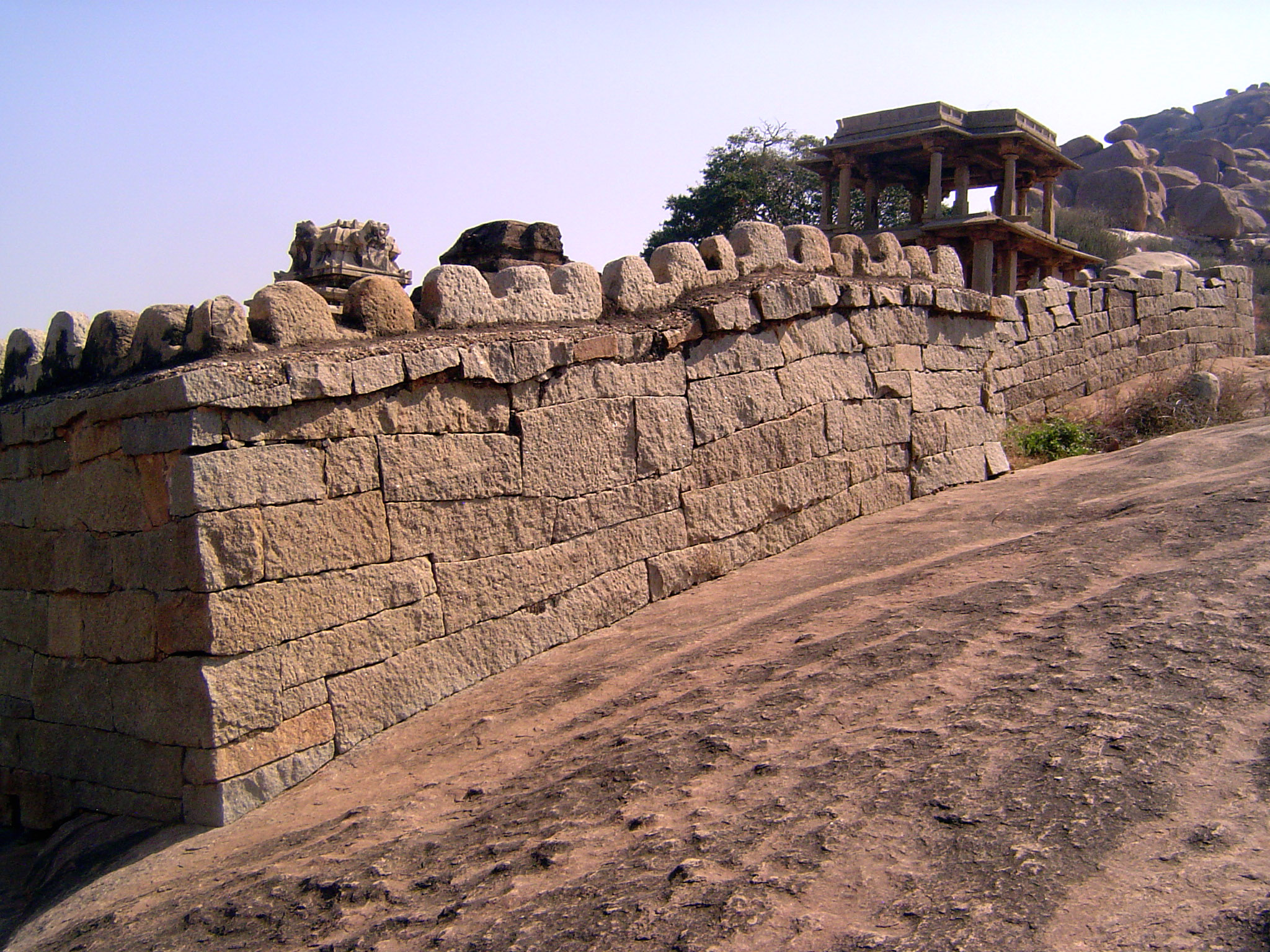 The builders were master stonecutters.