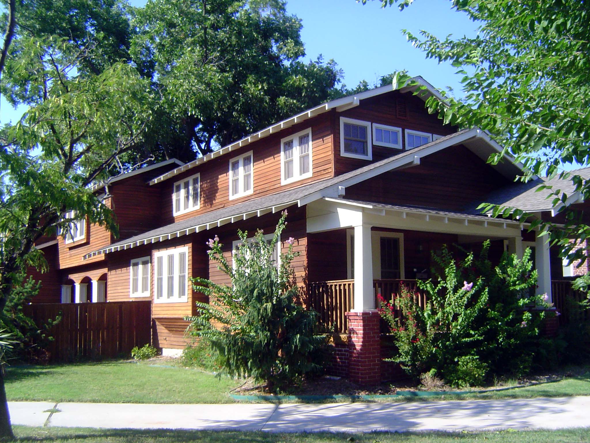 Here's a home from 1930 that's been done-over root-and-branch.