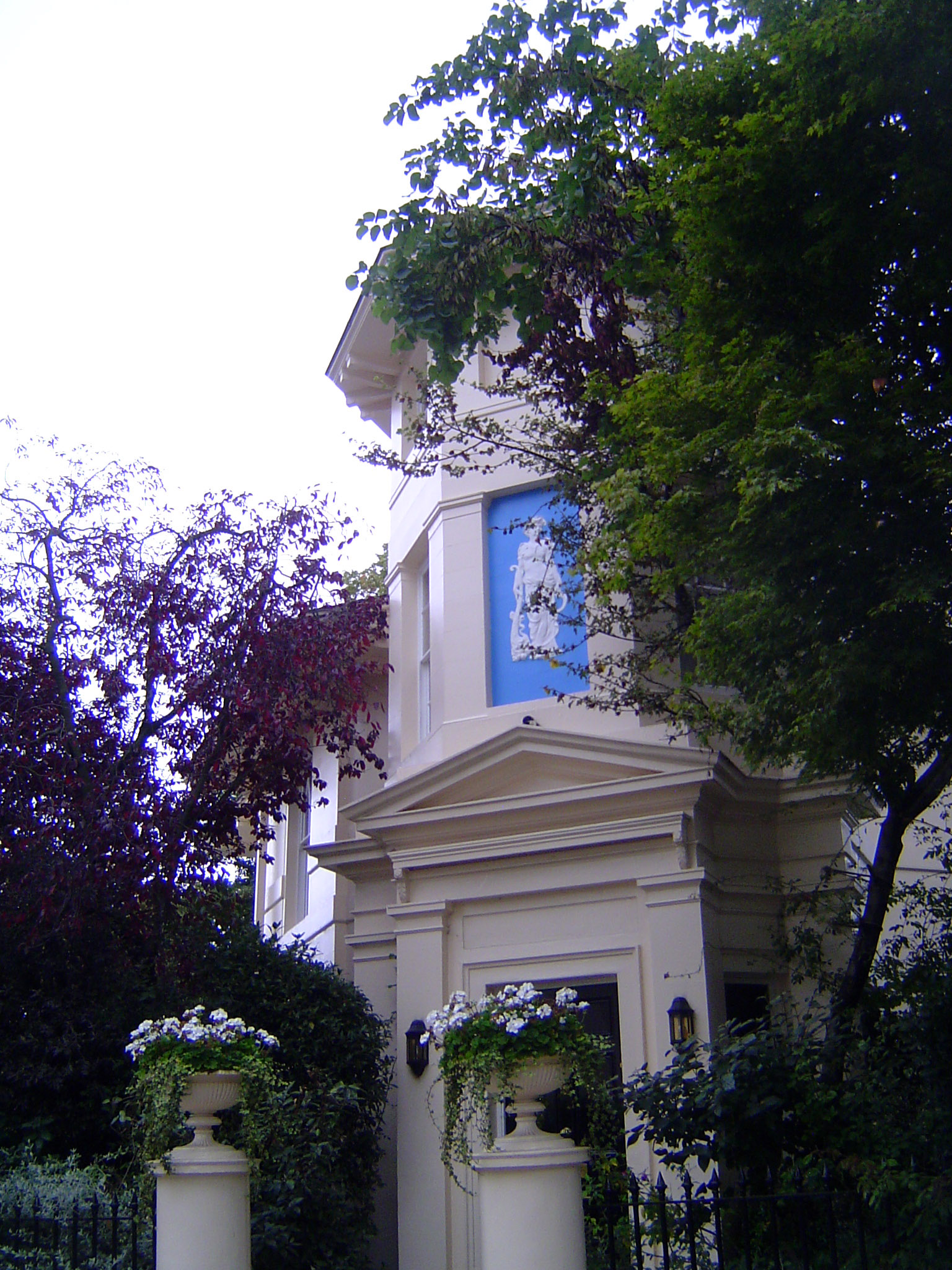 The show piece is No. 12, with an octagonal tower porch.