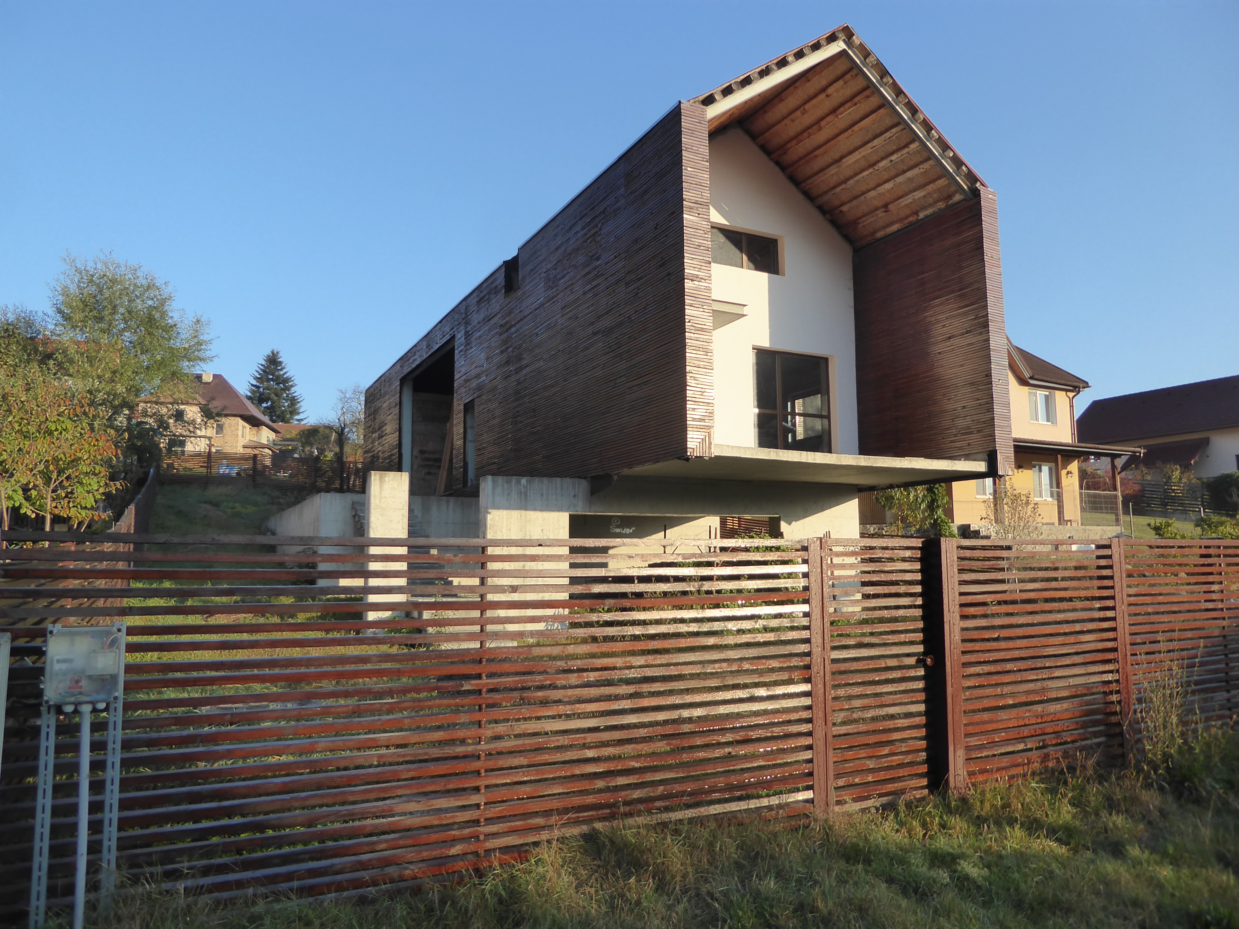 Just before we do that, poke around in the neighborhood and you'll see lots of new houses, mostly paid for by locals working in Germany.  Th