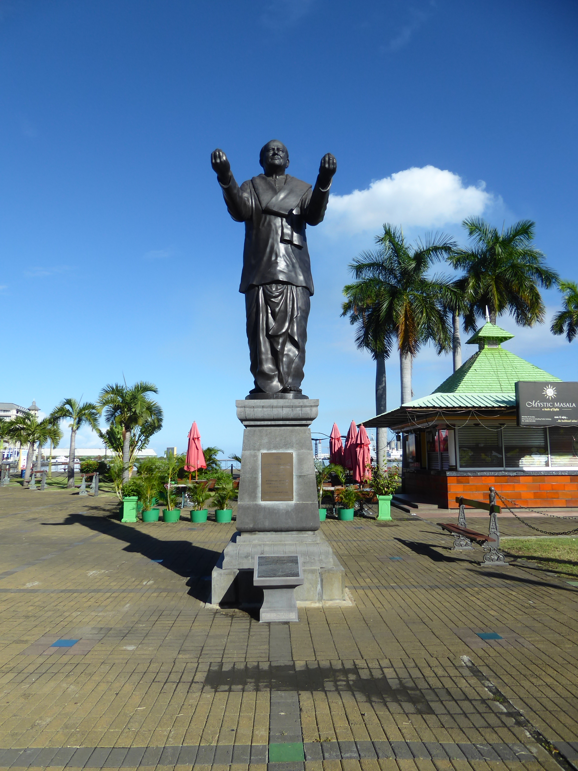 Which brings us to Basdeo Bissoondoyal and the 68 percent of the island's population whose ancestors came from India. It's the usual story: