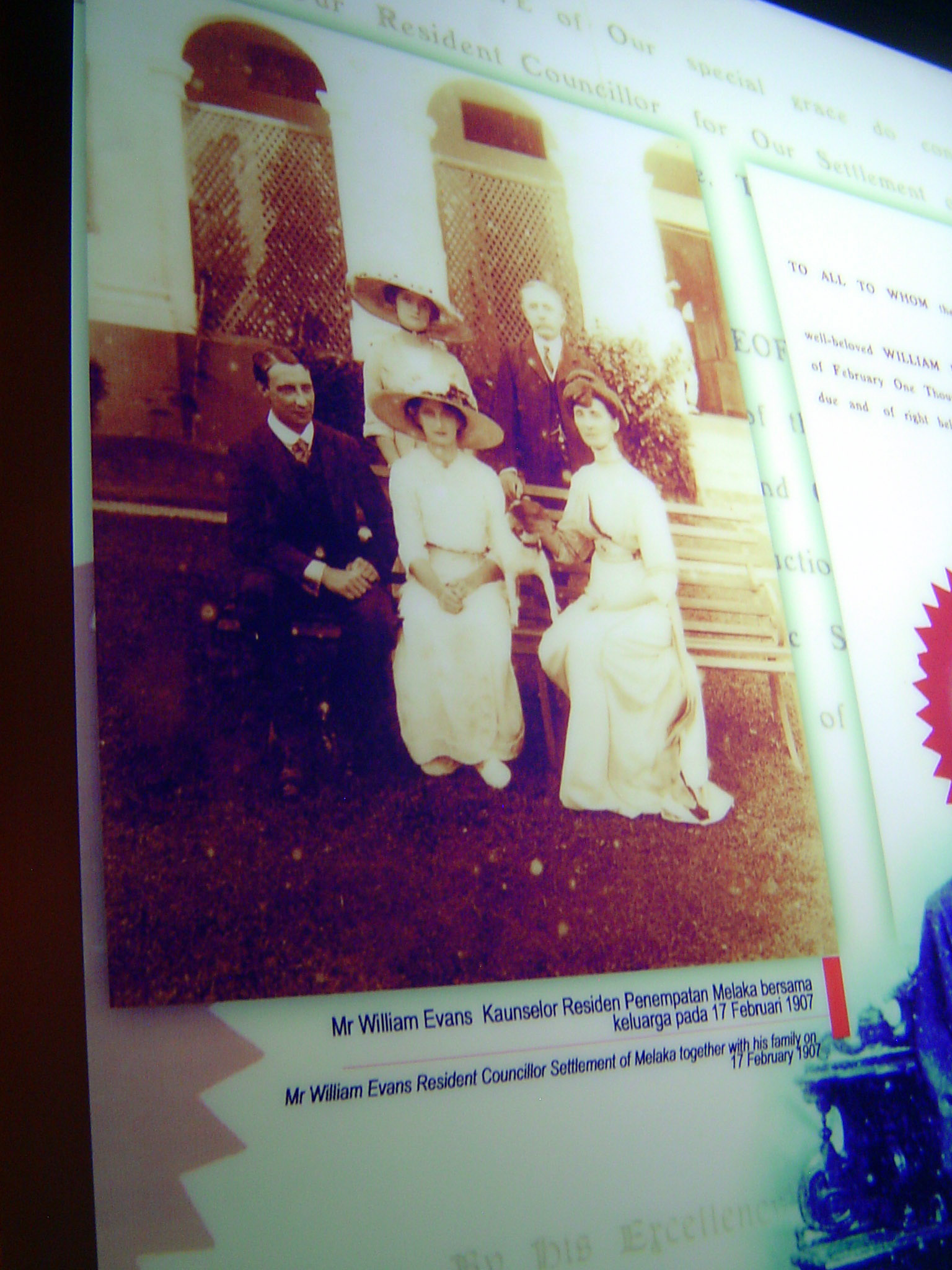 On display, some Edwardian occupants.