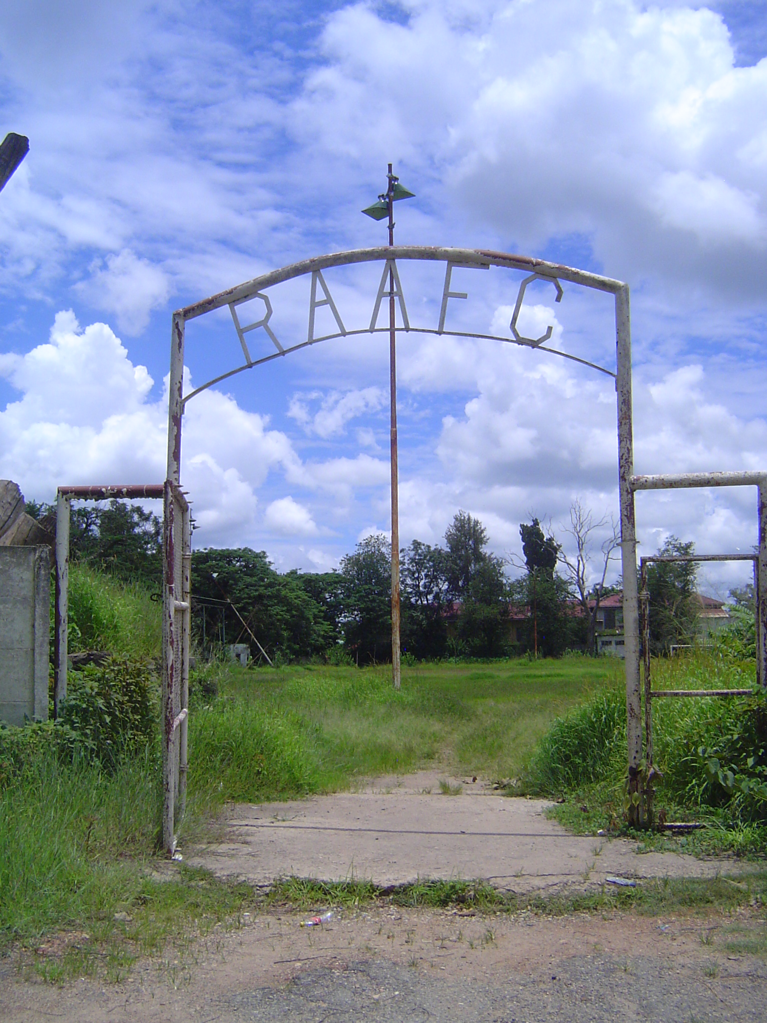 The mine provided a recreation club, including these grounds for the Roan Antelope African Football Club. The team still plays at a nearby s