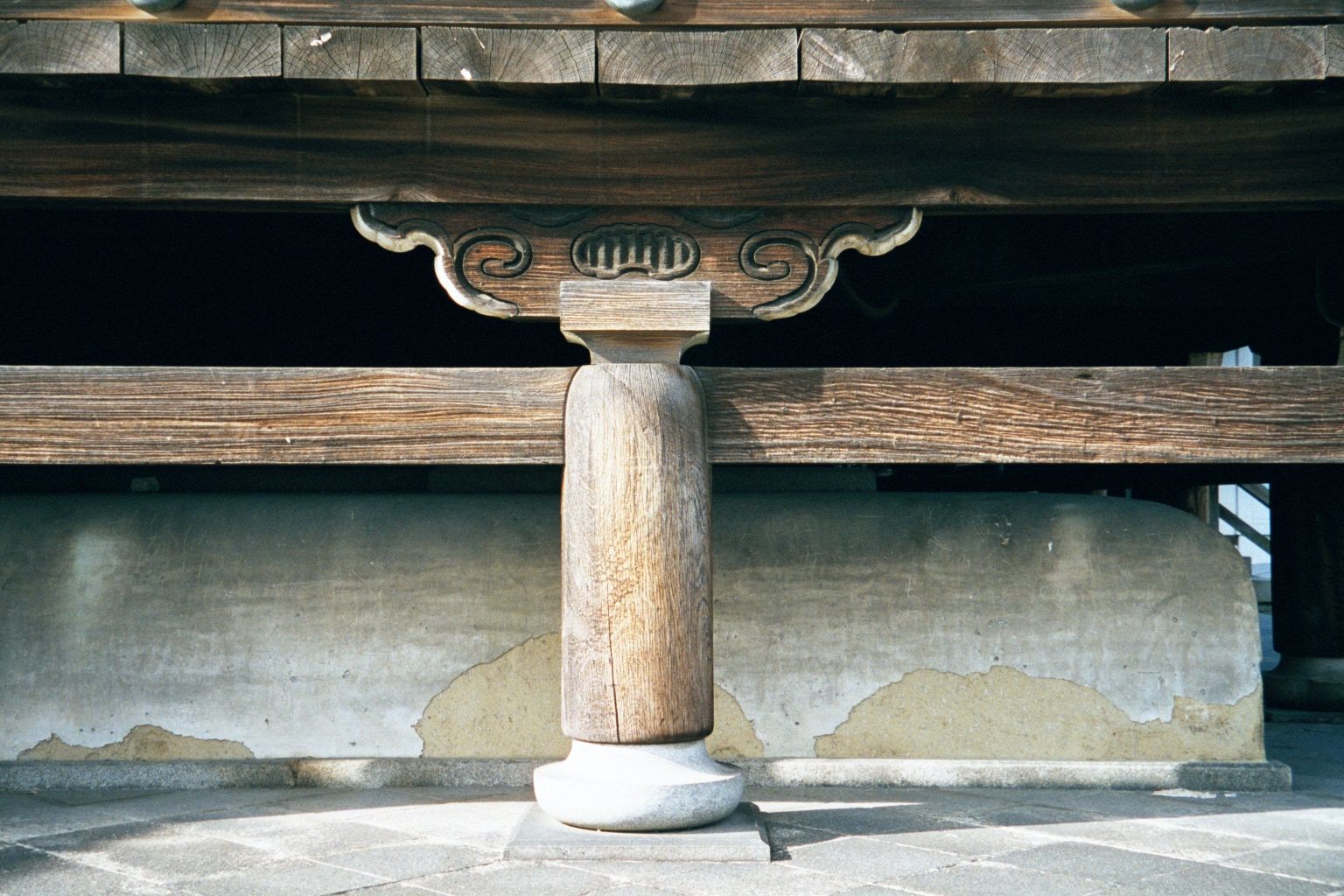 Detail of porch flooring.
