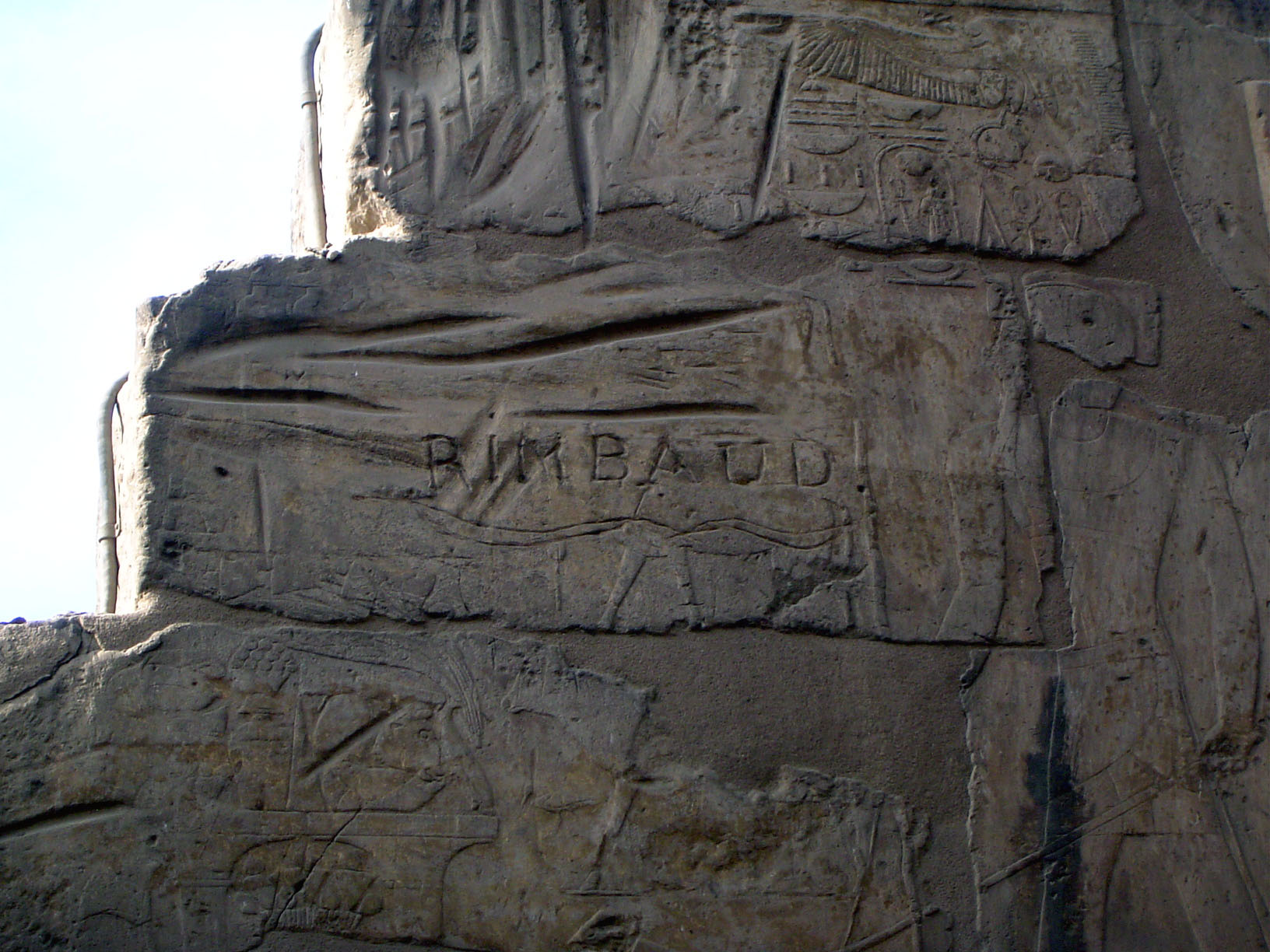 Graffito.