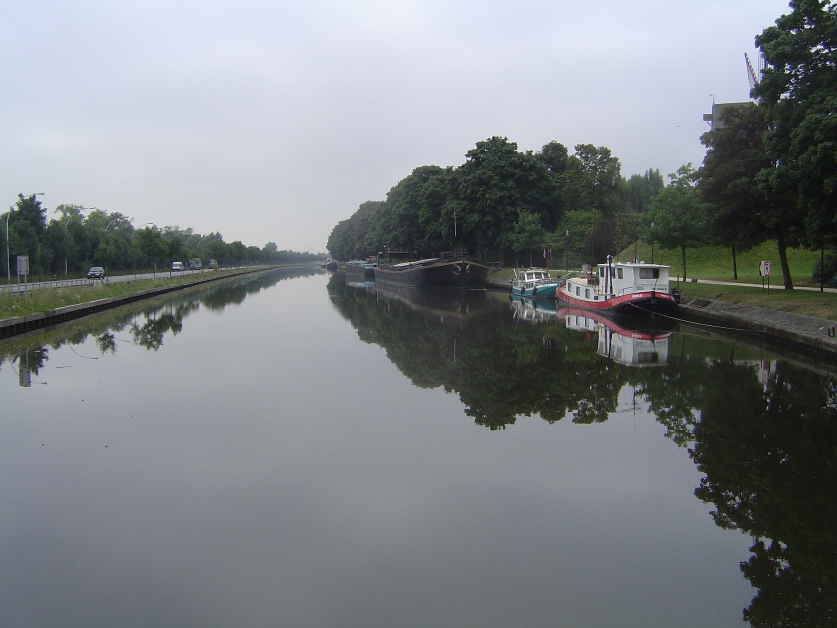 We're out on the northern periphery of the historic center, where broad canals encircle what once was a walled city almost five miles in cir