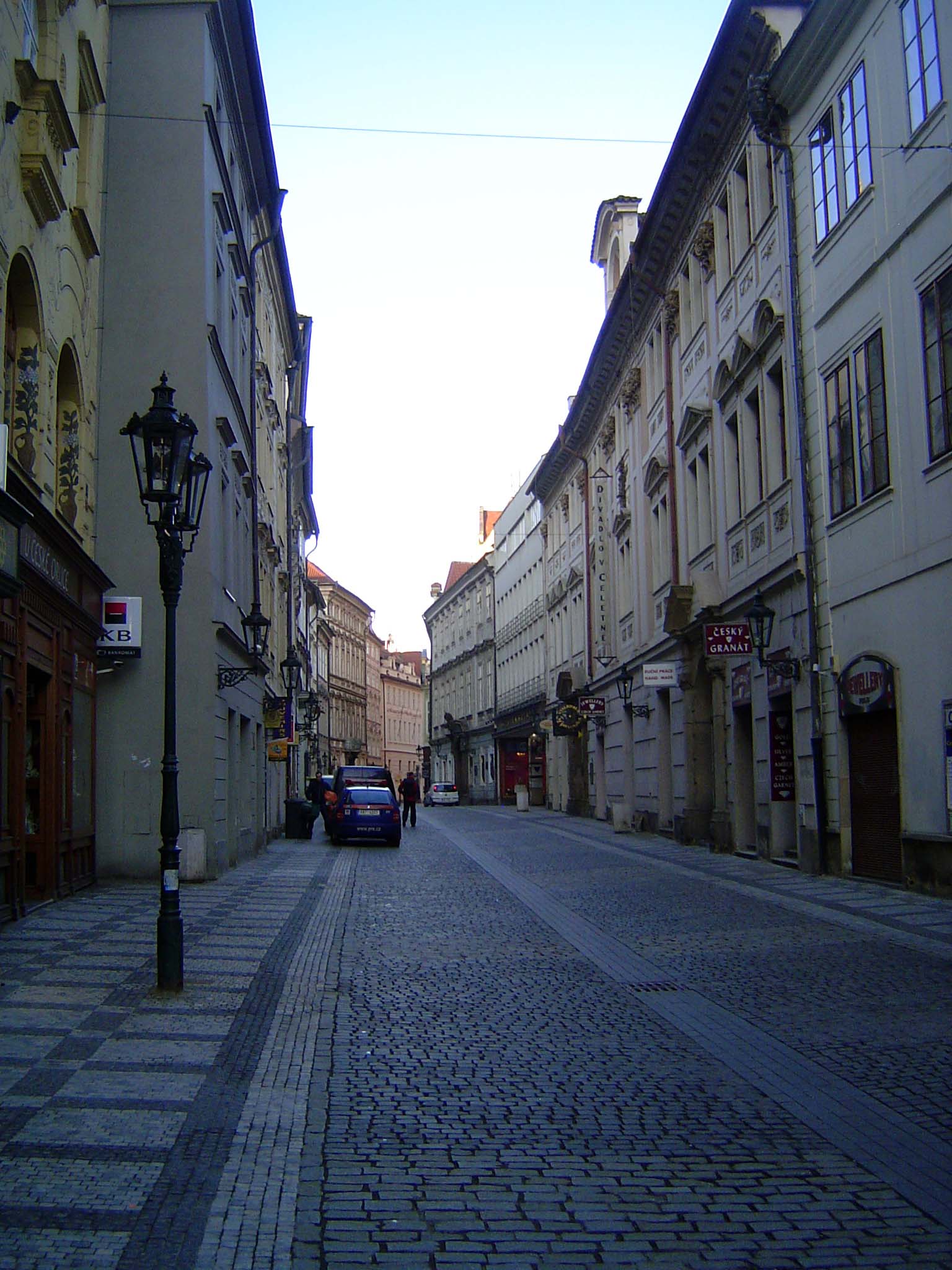 In the morning, Celetna Ulice seems more prosaic.