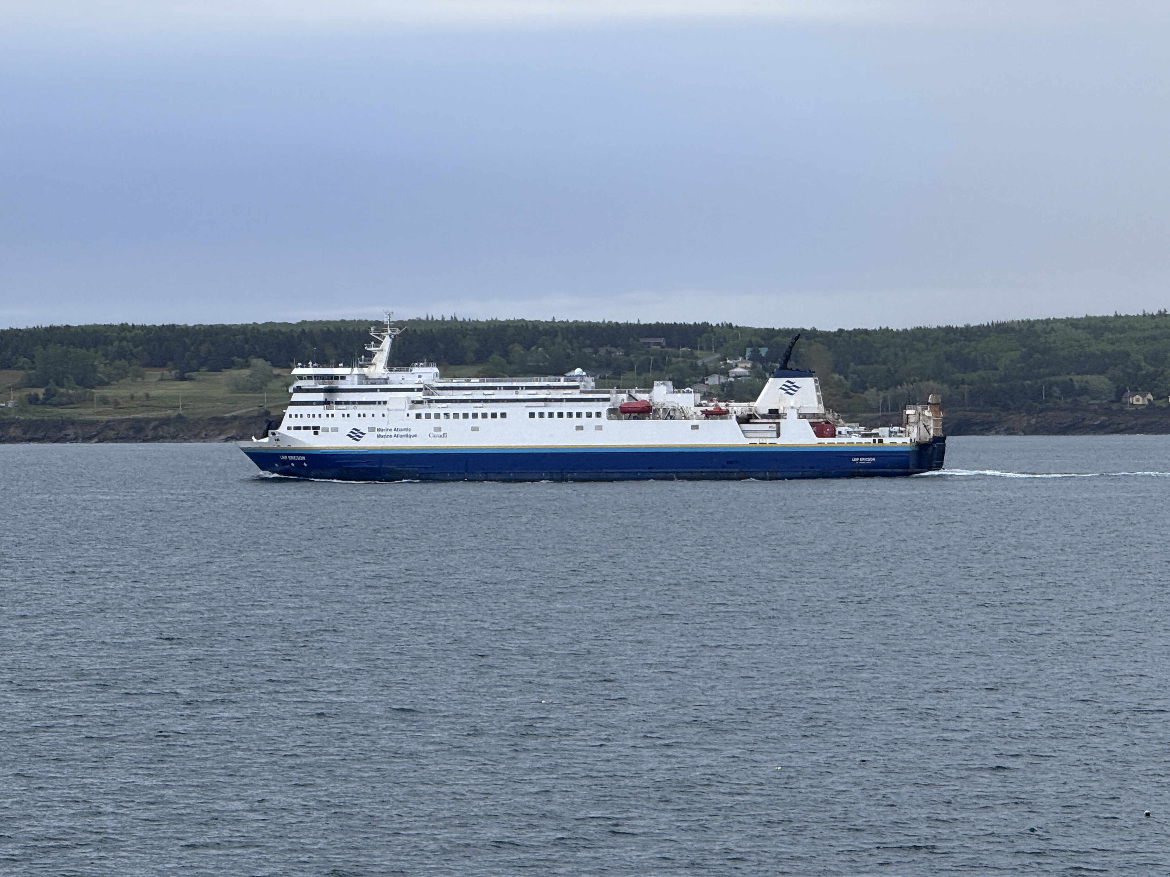 It's a seven-hour sailing to Newfoundland's Port aux Basques terminal.  In summer there's also a 16-hour sailing to Placentia Bay.  Why take