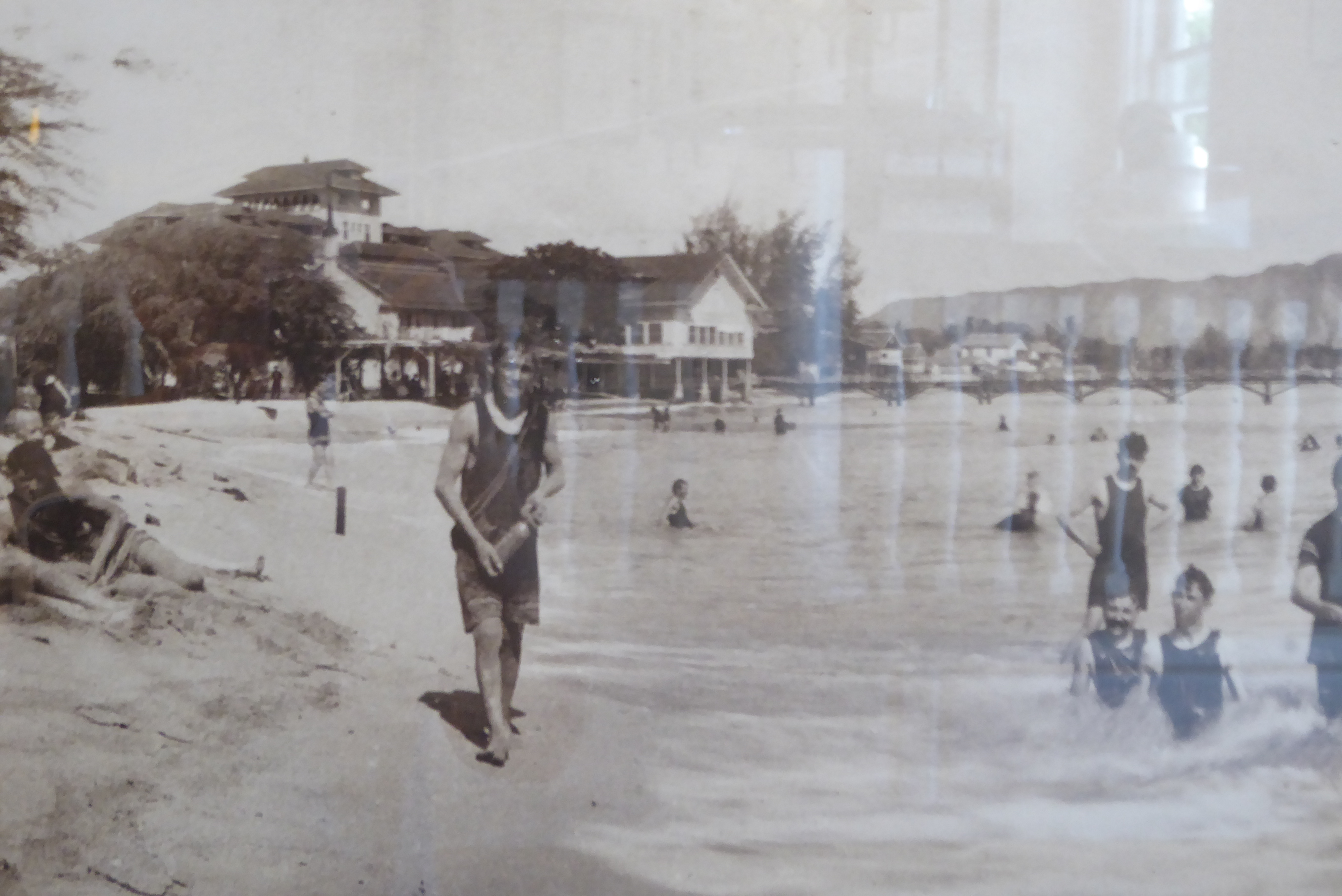 Here's where it began: the Hotel Moana, now the Moana Surfrider.