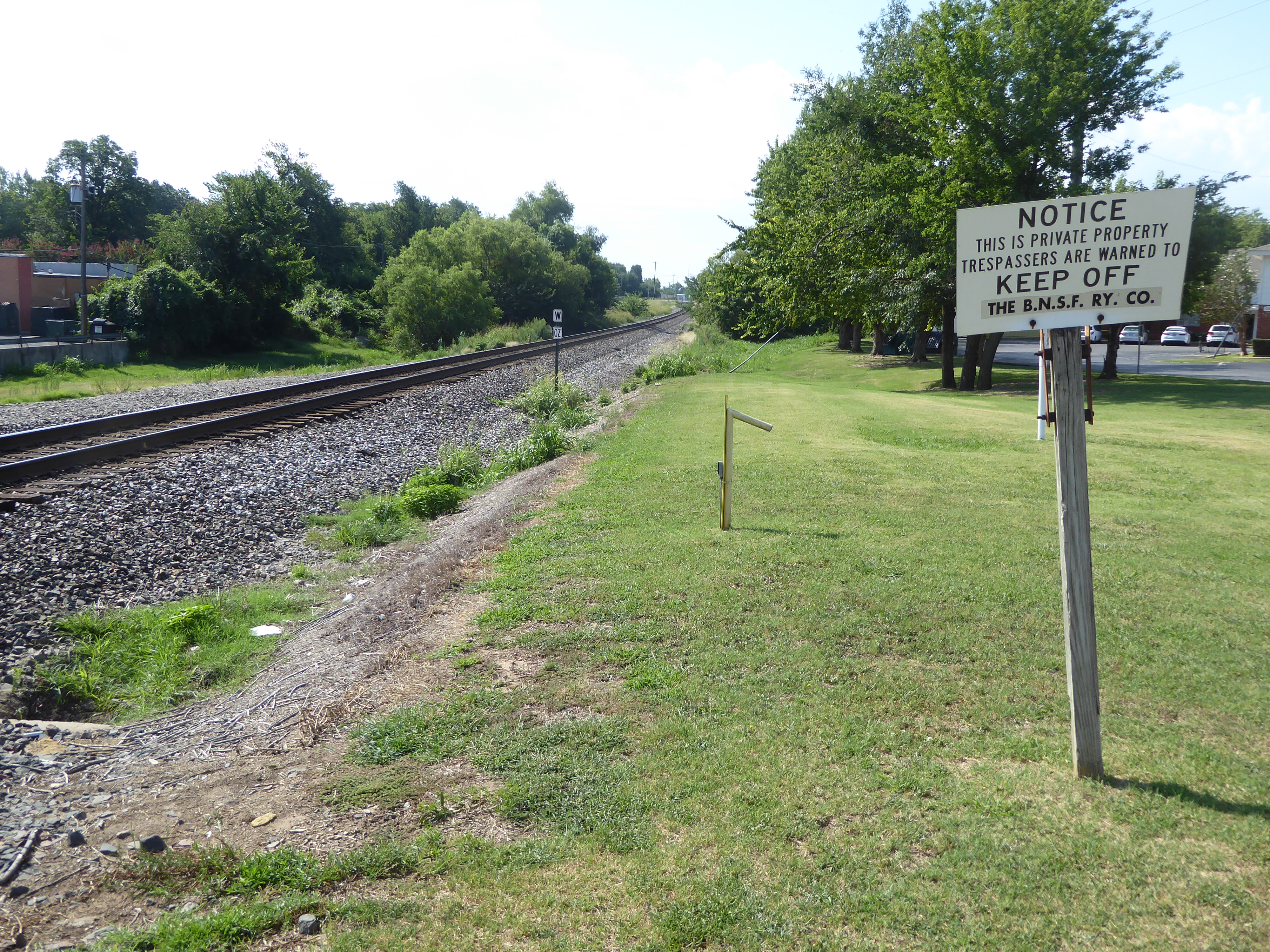 The railway looks unchanged, though ATSF has been taped over to keep up with the times.