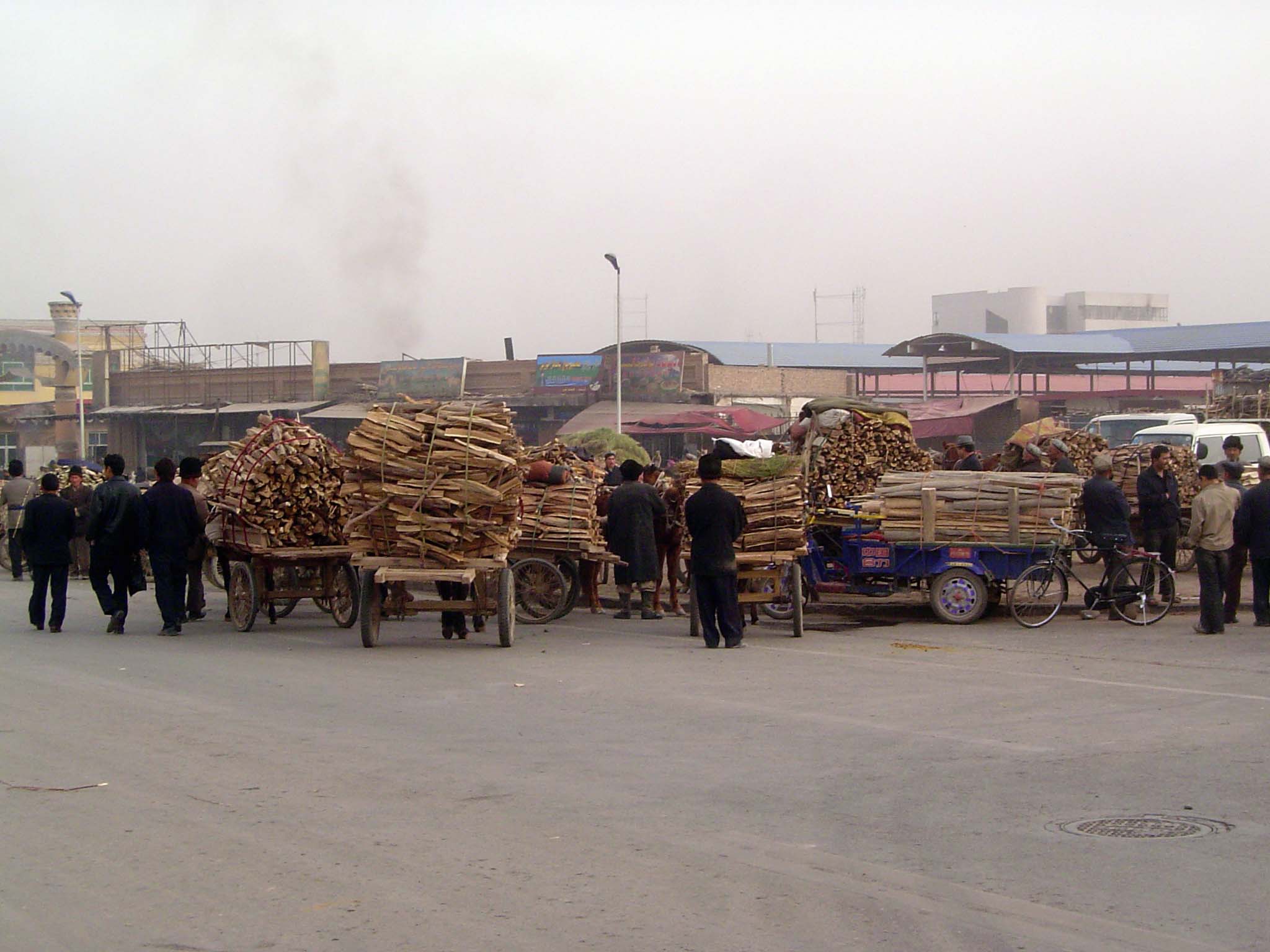 Everything's for sale. Firewood, for example.