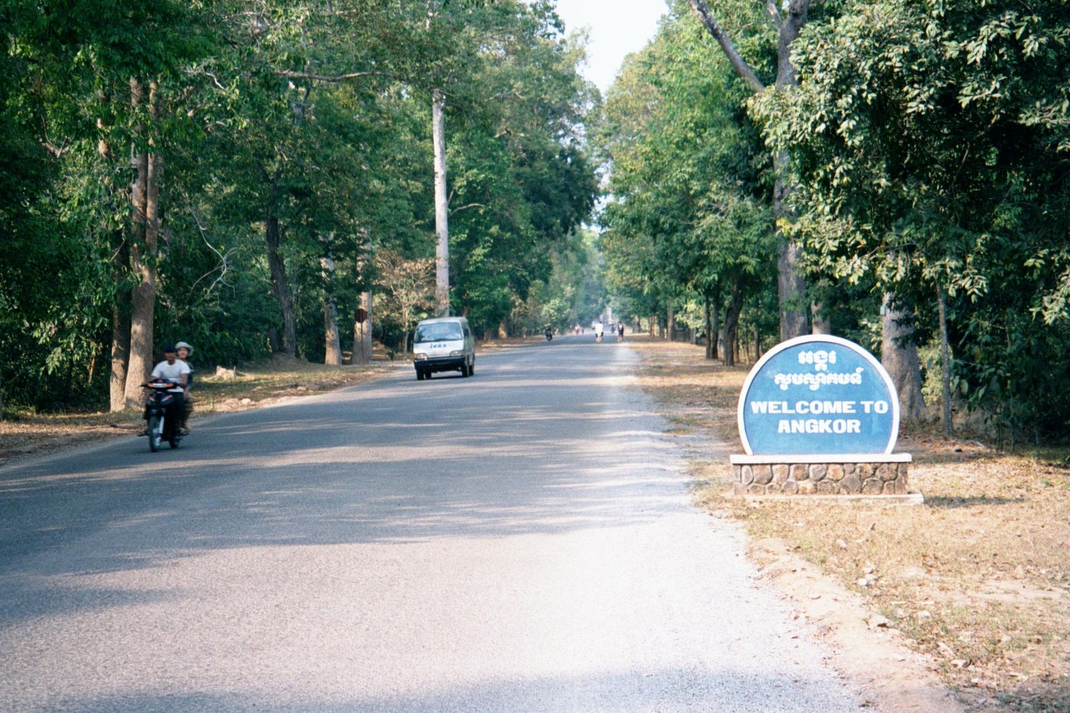 There's an international airport now, three miles west of Angkor Wat. There are several 5-star hotels at Siem Reap, the prospering town that