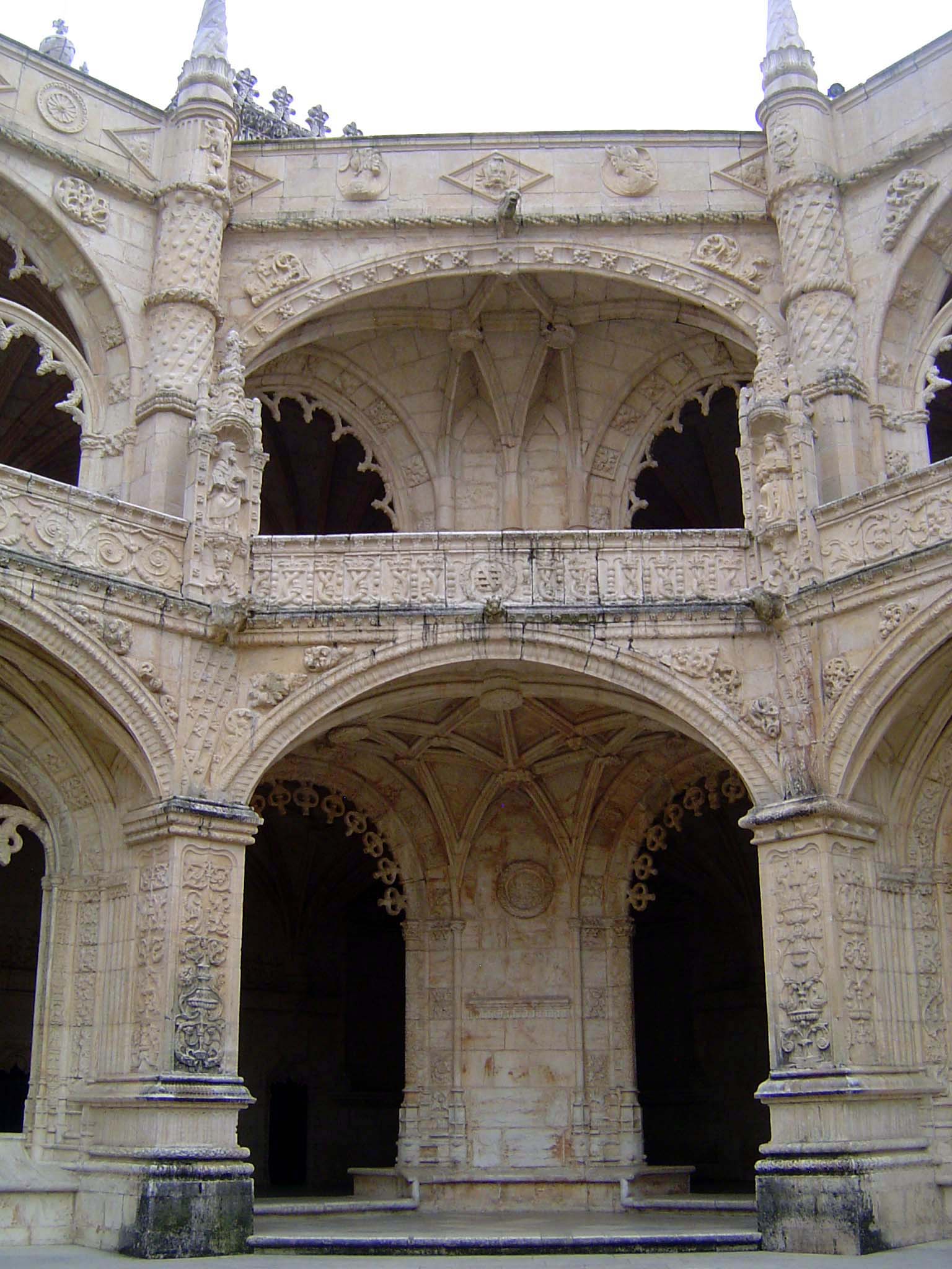 A recent student writes, "When it was built, the cloister was absolutely unique. Nothing like it had ever been seen before. It is built on a