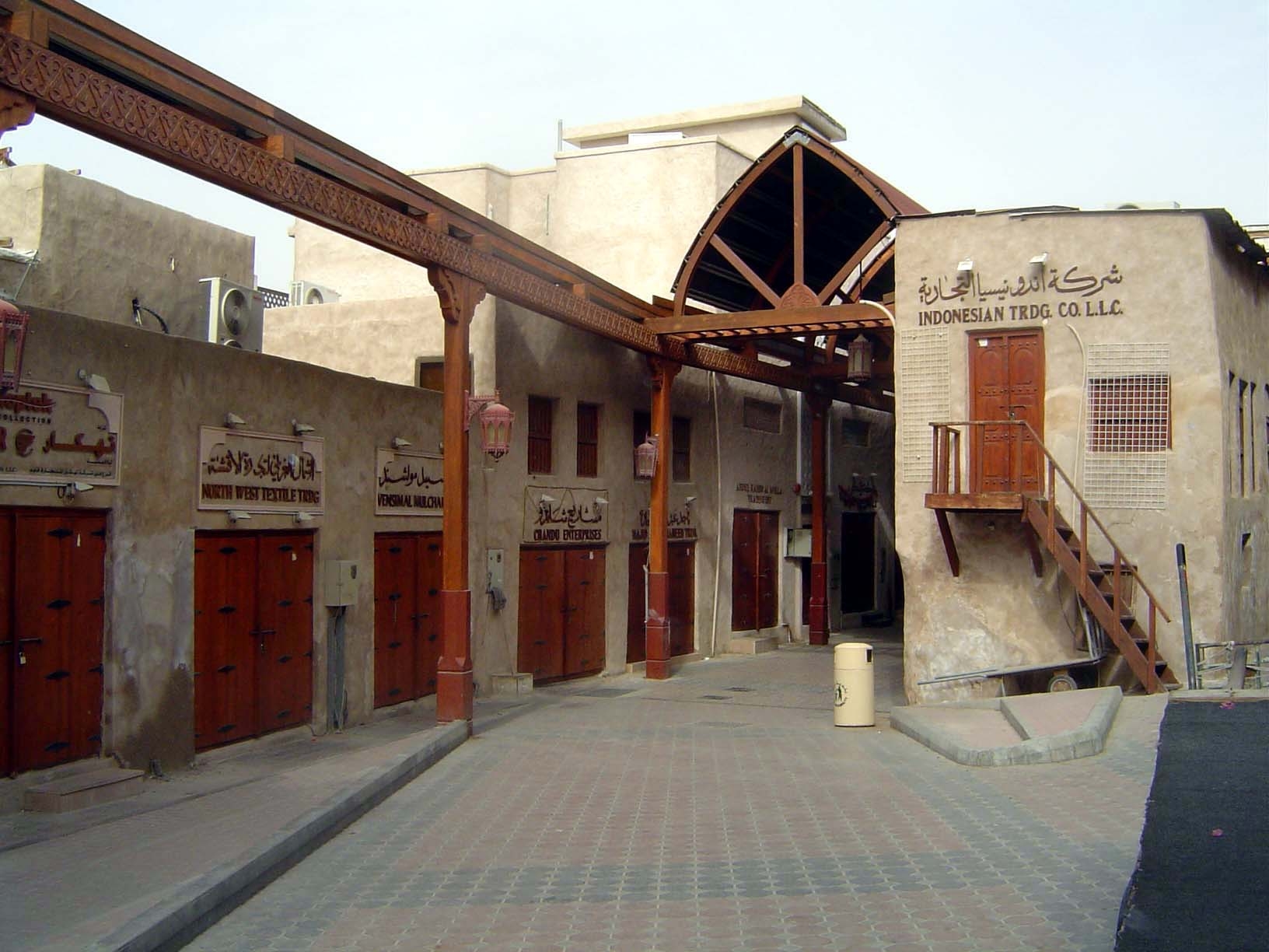 A ten-minute walk away, the Old Souk, which of course is new.