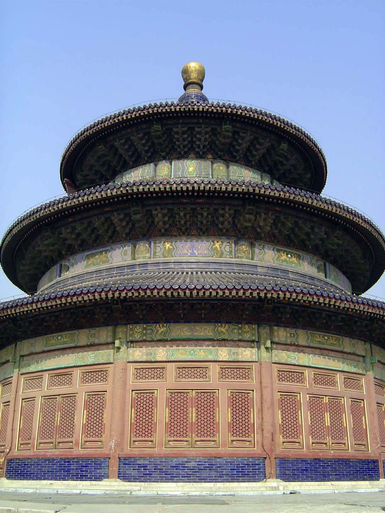 The hall itself.
