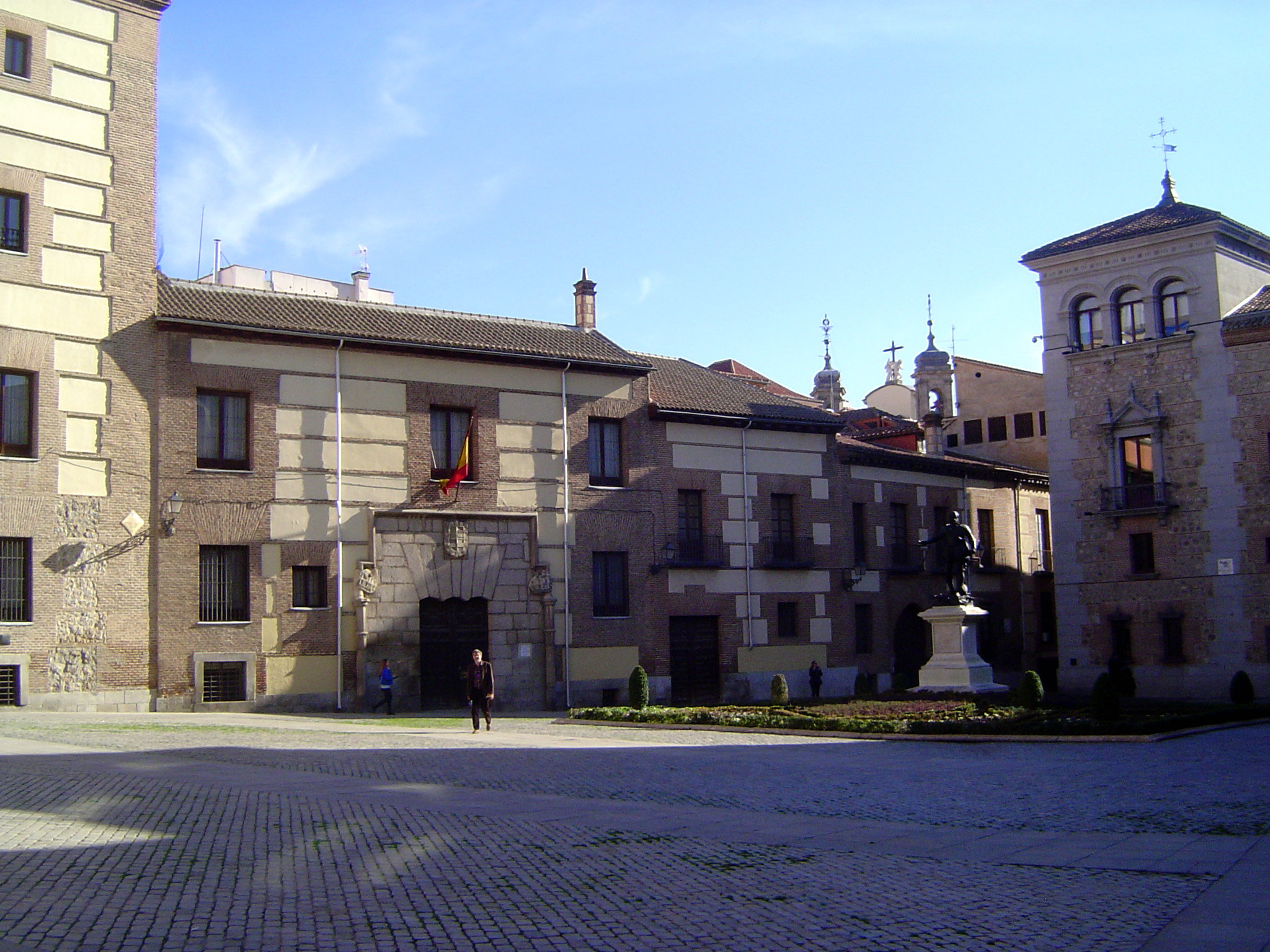 No more than 300 yards from the Plaza Mayor, the Plaza de la Villa is older still. In the 1500s this was Madrid's most important civic space