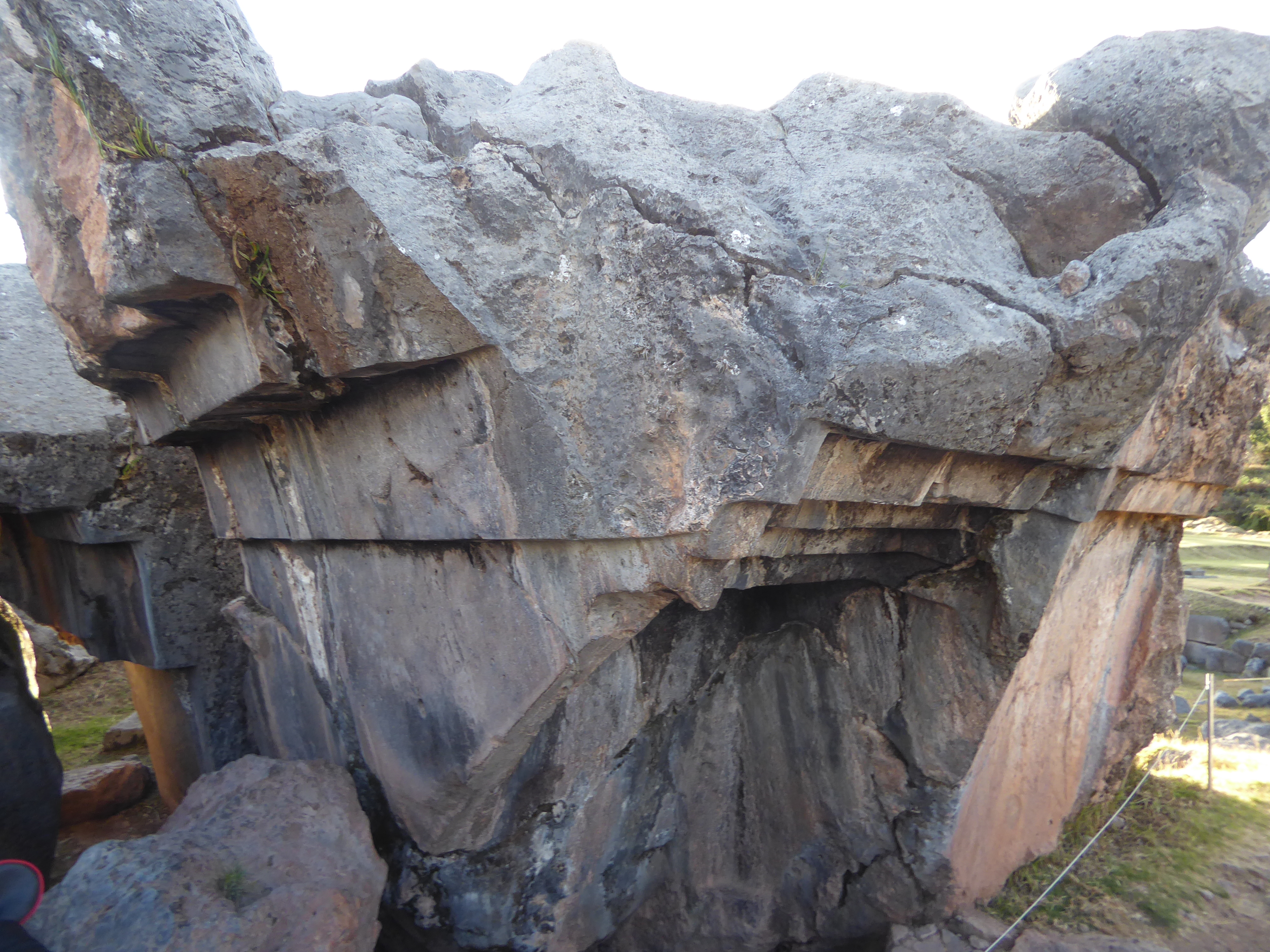 The Rodadero has lots of enigmas like this apparently incomplete limestone carving.