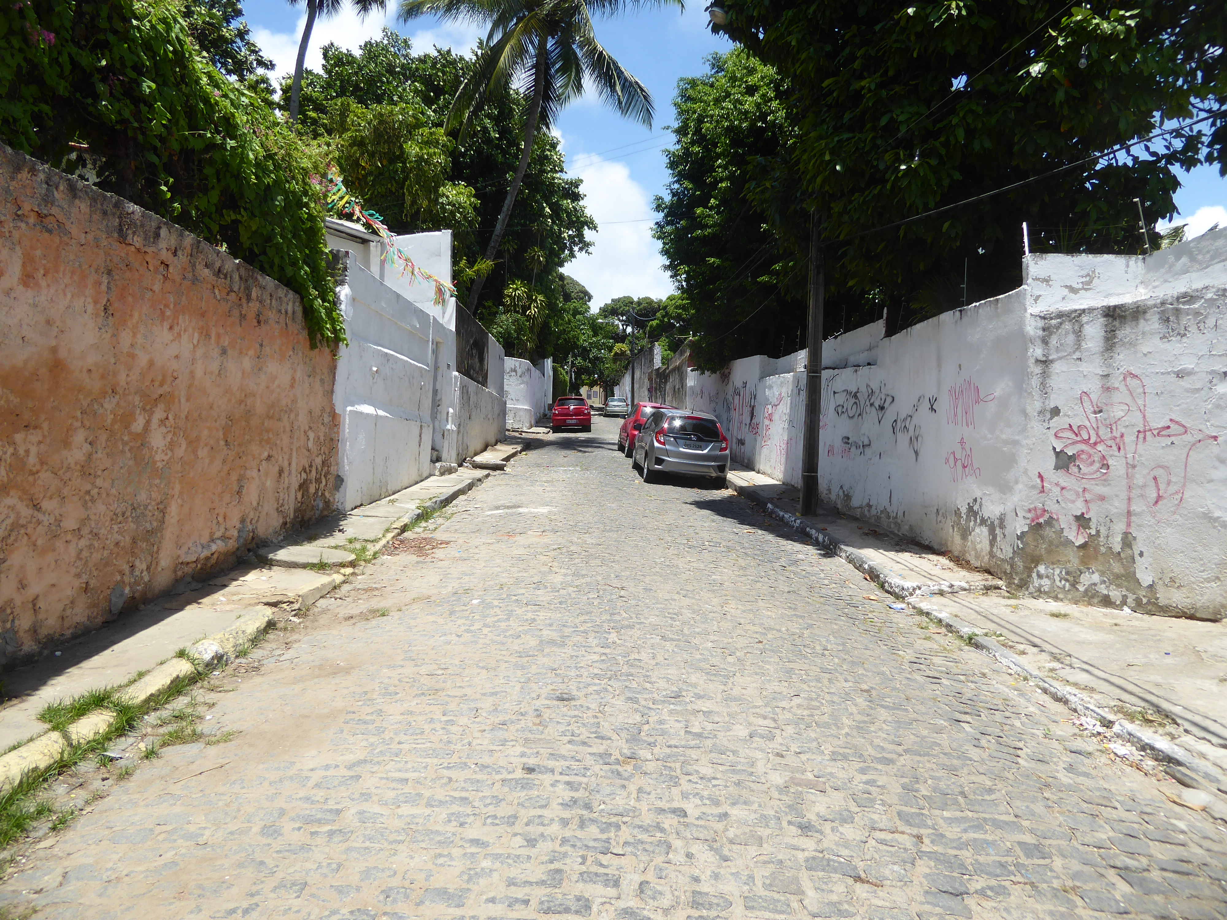 The residential streets are pretty much that.