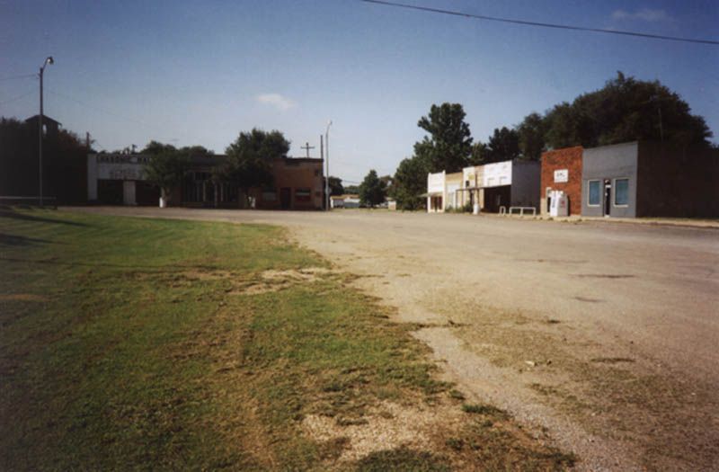 Cleo Springs, Major County west of Enid. The town has 330 people. Nice name, though.