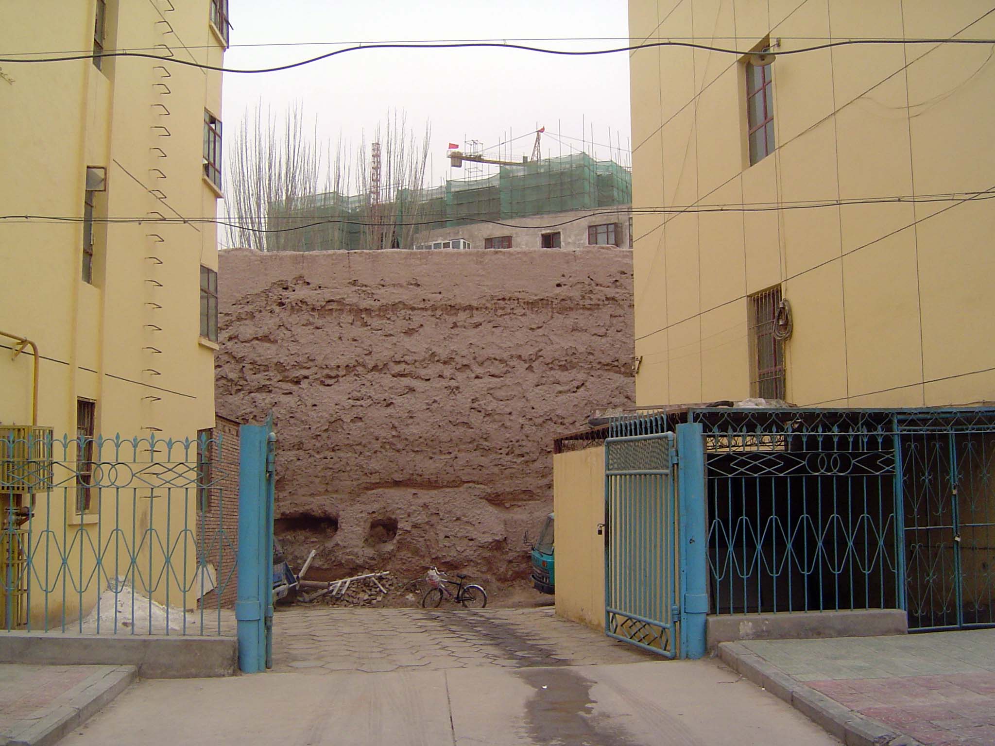 It's easy to go past the wall and ignore it.