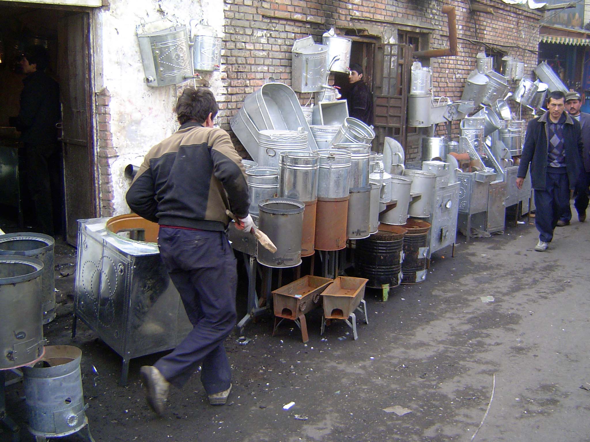 A metalshop.