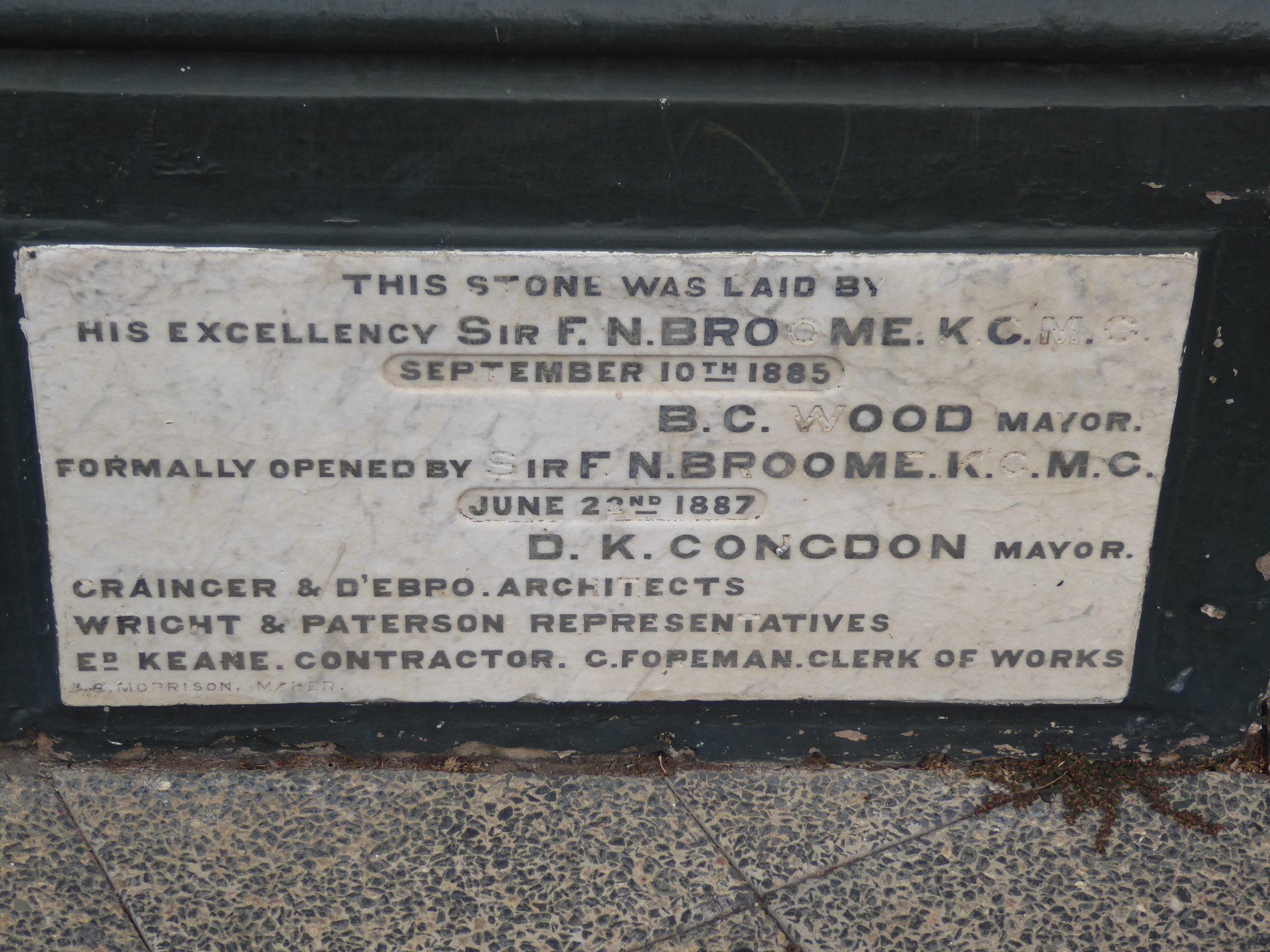 Canadian-born Frederick Napier Broome had a bumpy but lucky career. He failed running a sheep station in New Zealand, took up a career as a