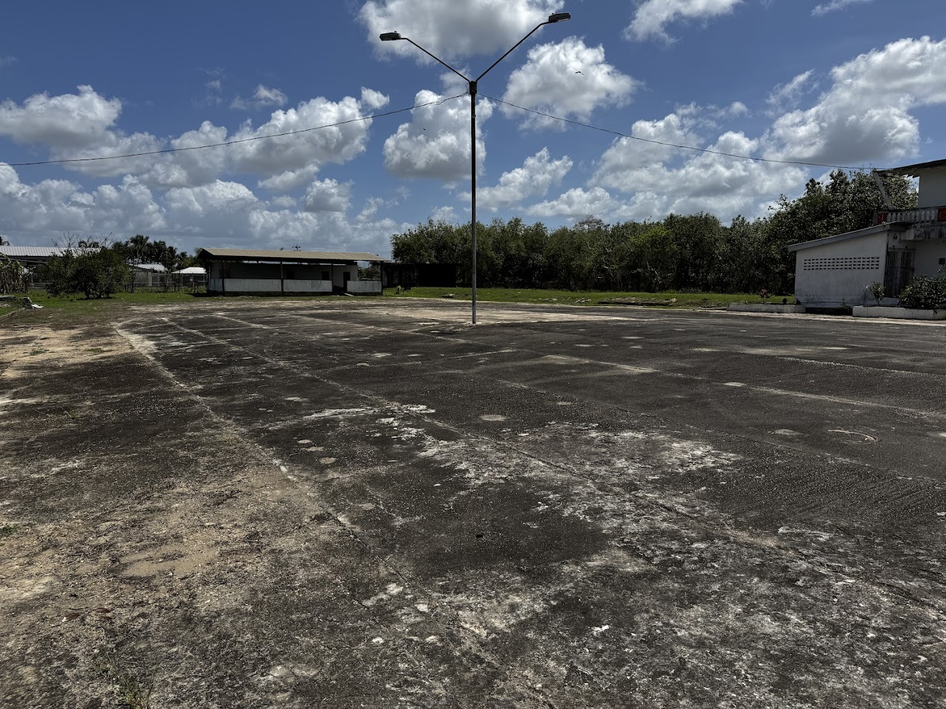 More concrete, this time part of Carlsen Field.