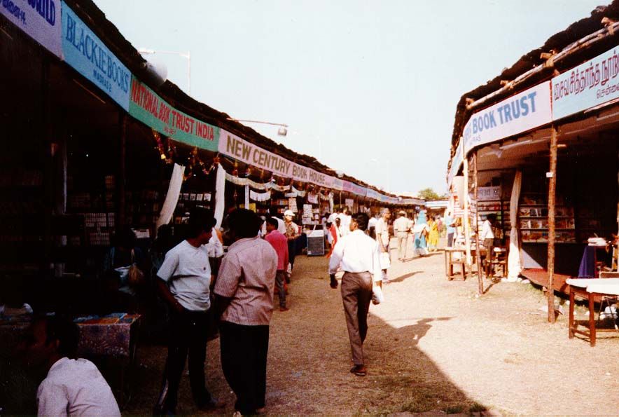 The Chennai Madras Bookfair, with scores of participating publishers.