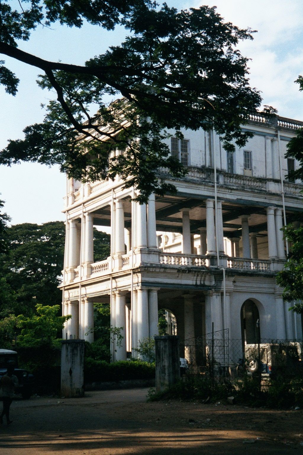 Stacked awkwardly, the Old Government House still houses government offices.