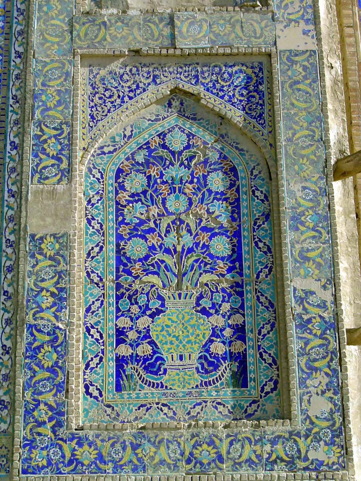 Detail from facade.