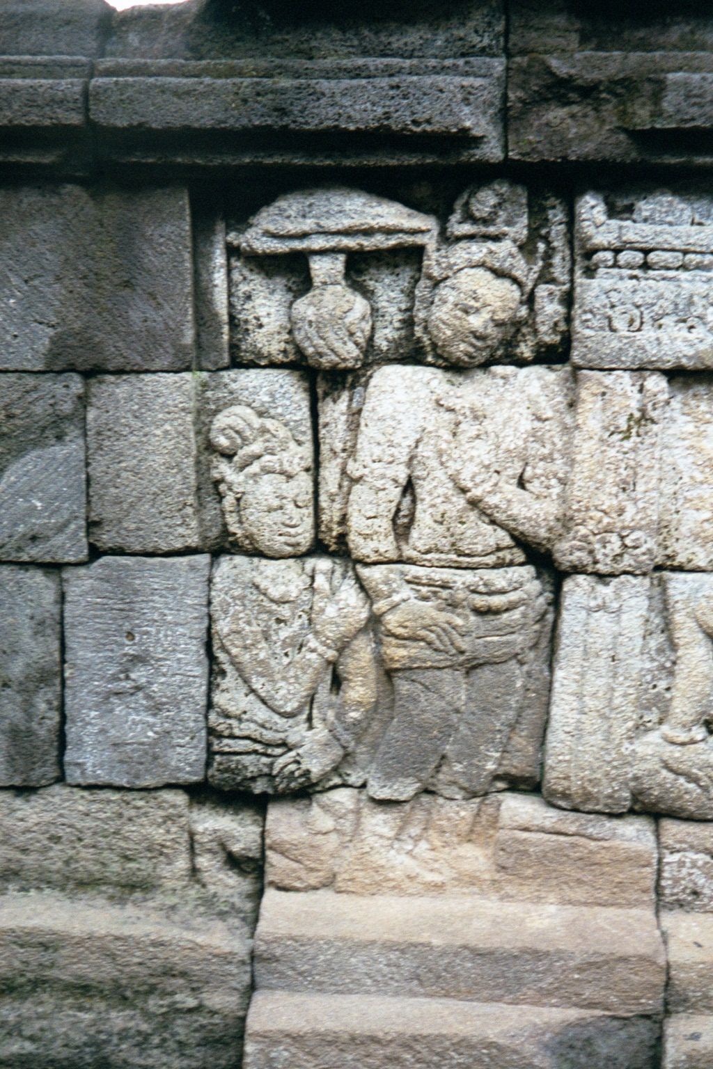 His teachers include Shiva, whom he finds in a temple.