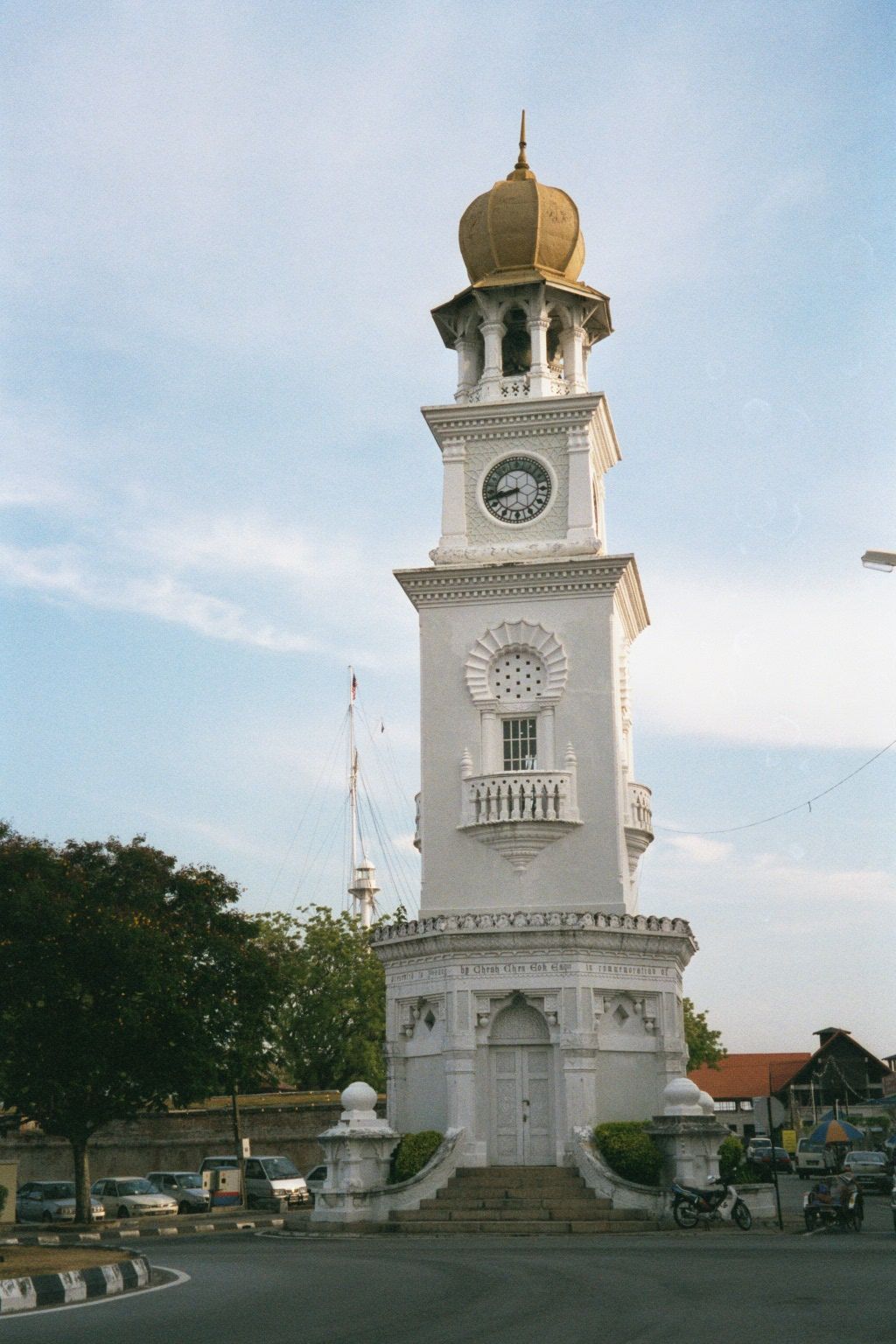 Like so many clocktowers around the British Empire, the Victoria Memorial Clocktower commemorates Victoria's 1897 jubilee. It also suggests