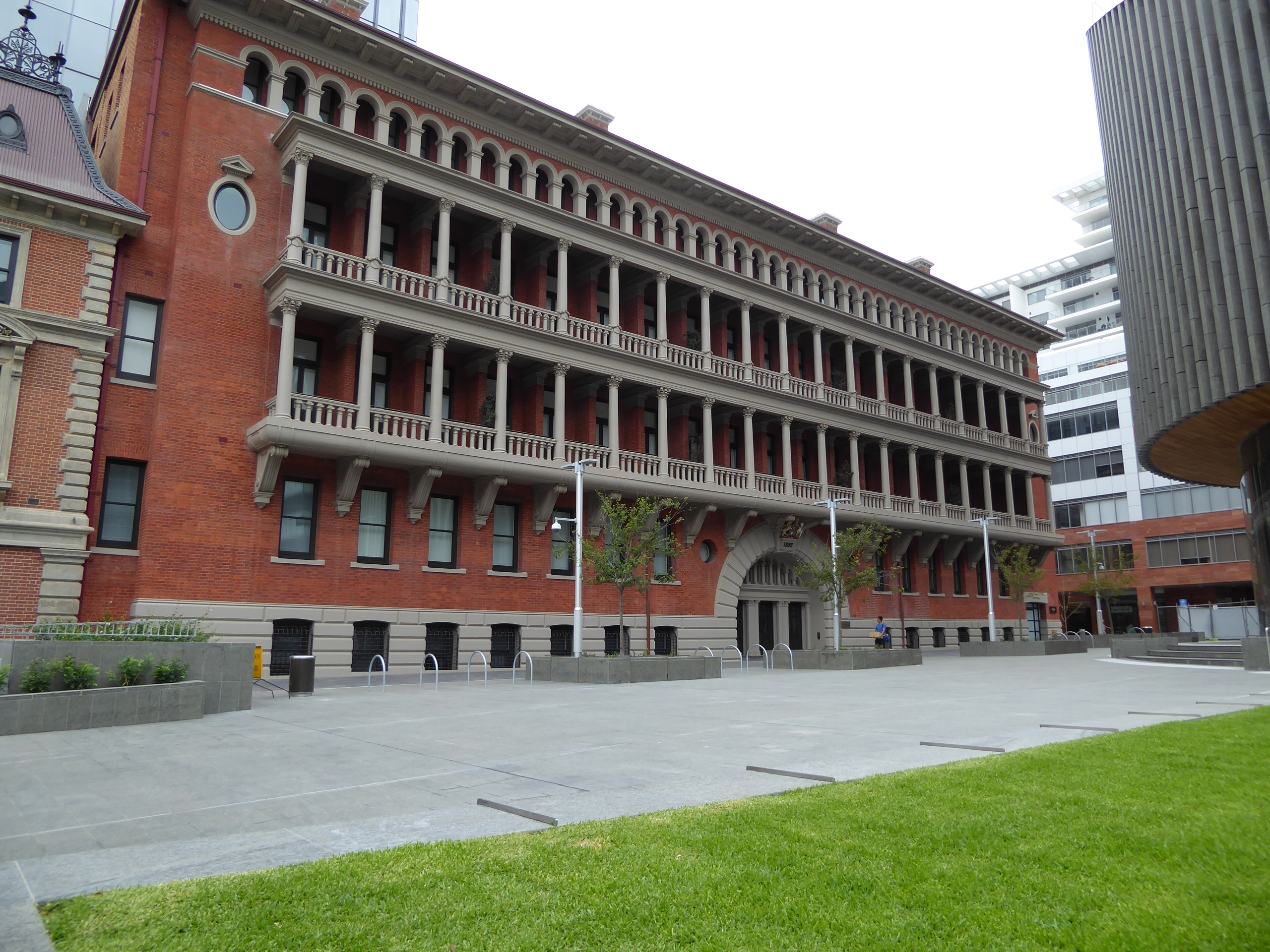 The 1897 Titles Office. It's very grand, but what's more deserving of grandeur than a repository of land records? The architect was George T