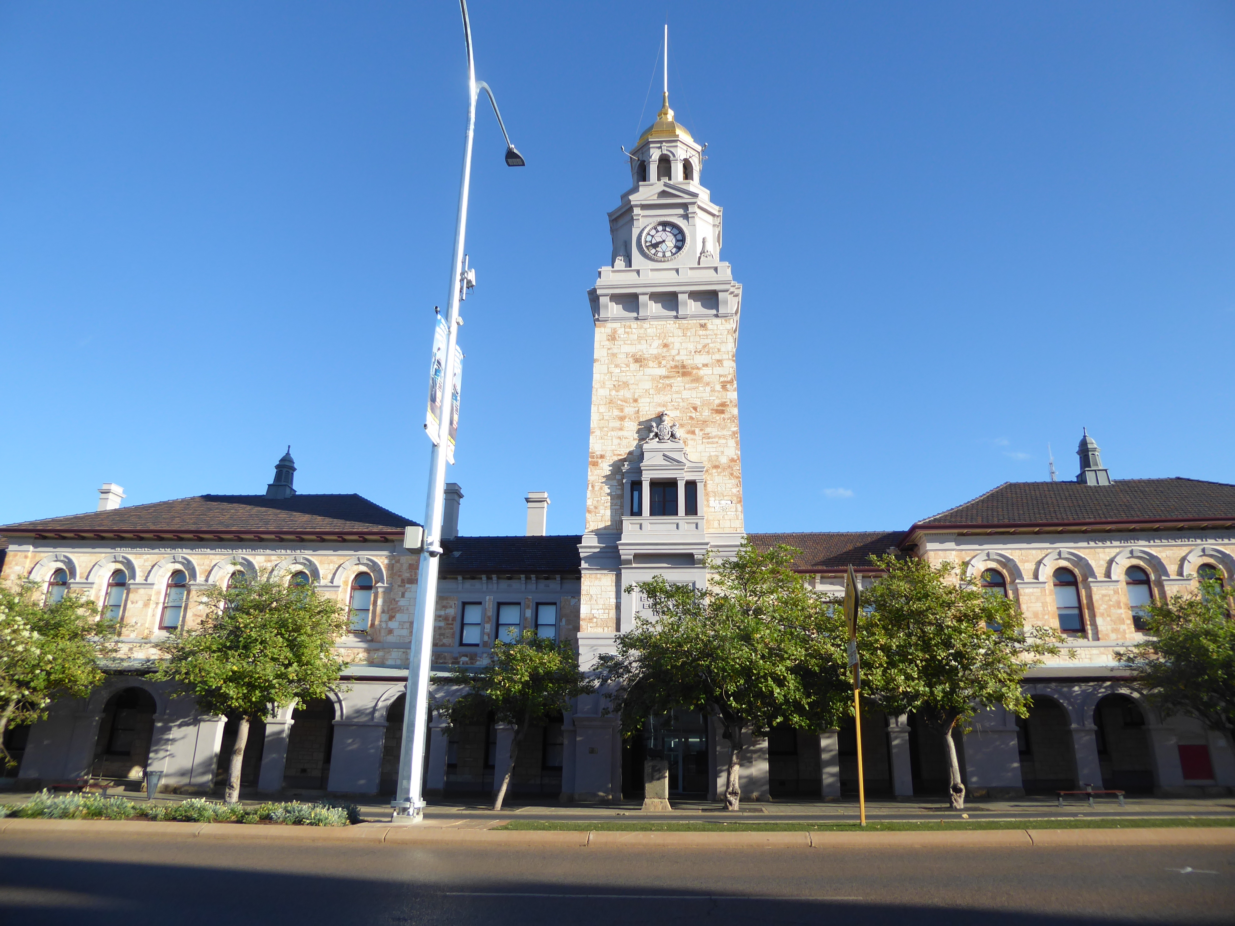 The city's icon is probably this, the Public Building that opened in 1900 and served as a post and telegraph office, a court of justice, and