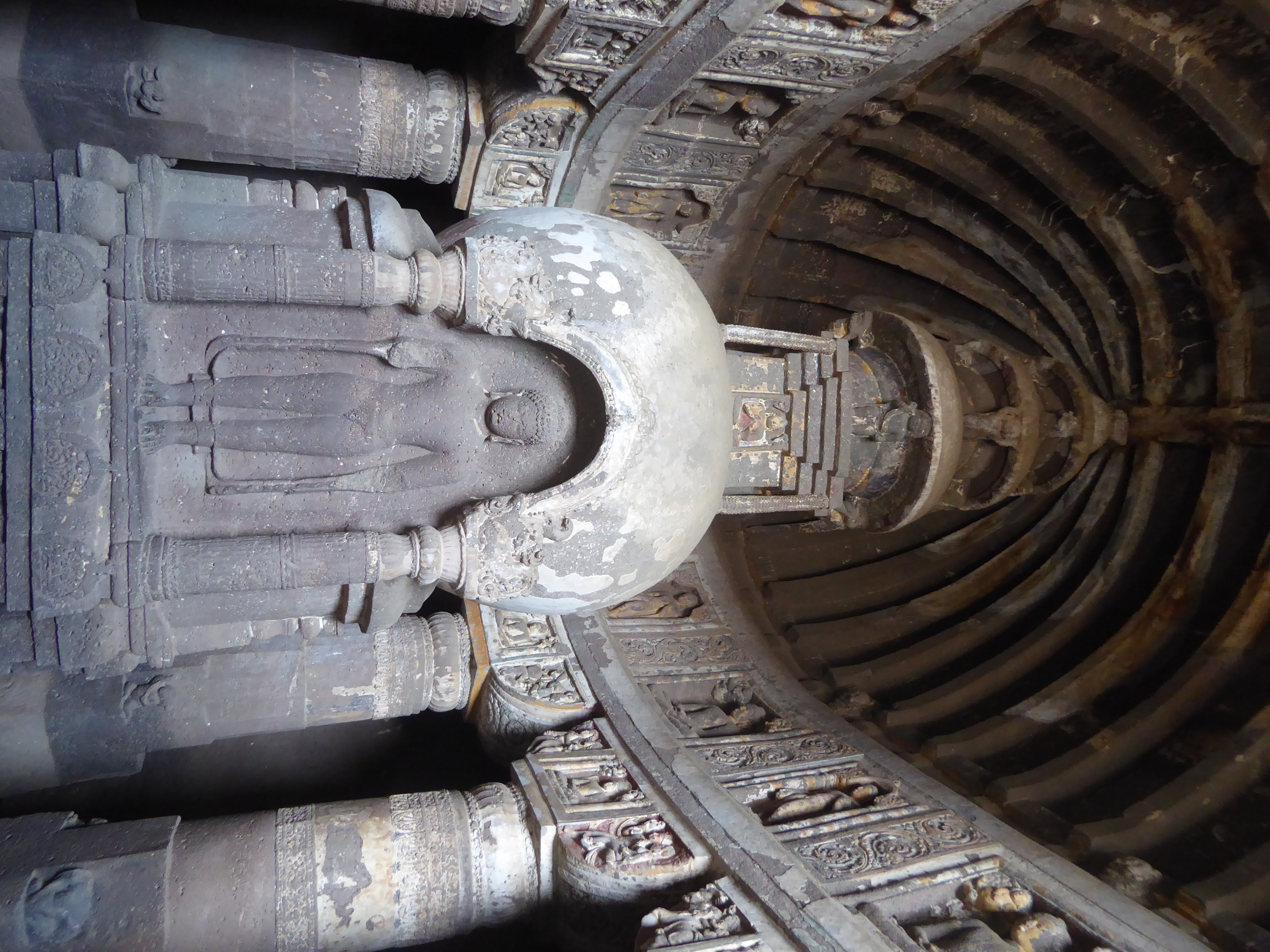 The chhatra is one of the Eight Auspicious Symbols of Buddhism. Like the tiny figures supporting them?